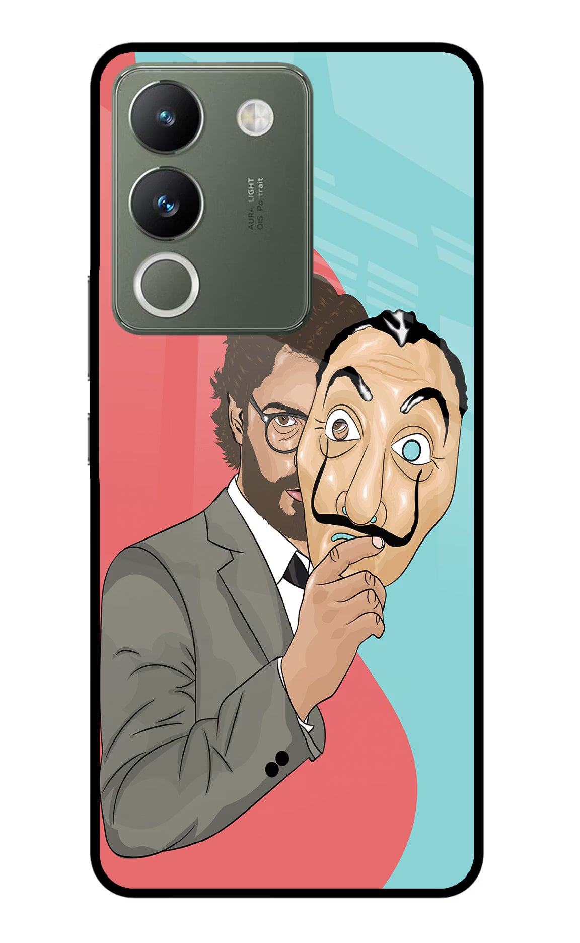 Professor Vivo Y200 5G Glass Case - Professor Vivo Y200 5G Glass Case Professor Vivo Y200 5G Glass Case