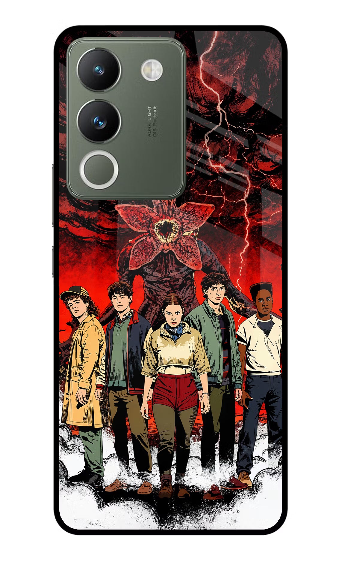 Ordinary Things Characters Vivo Y200 5G Glass Case - Ordinary Things Characters Vivo Y200 5G Glass Case Ordinary Things Characters Vivo Y200 5G Glass Case