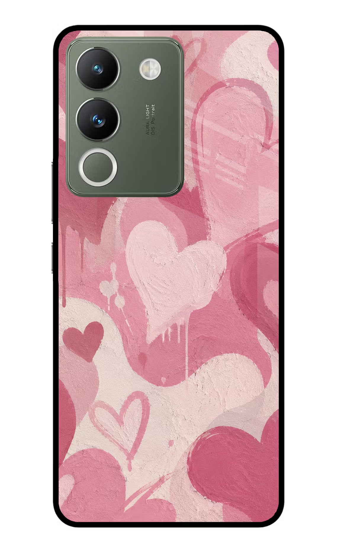 Hearty case Vivo Y200 5G Glass Case - Hearty case Vivo Y200 5G Glass Case Hearty case Vivo Y200 5G Glass Case