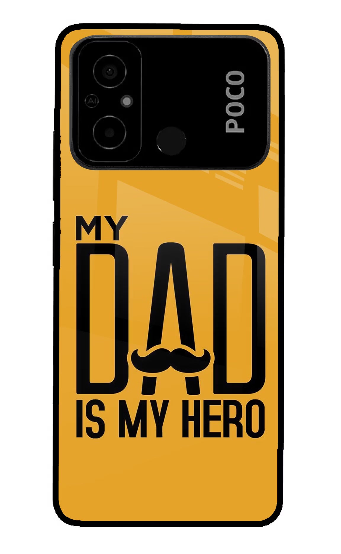 My Dad Is My Hero Poco C55 Glass Case - My Dad Is My Hero Poco C55 Glass Case My Dad Is My Hero Poco C55 Glass Case