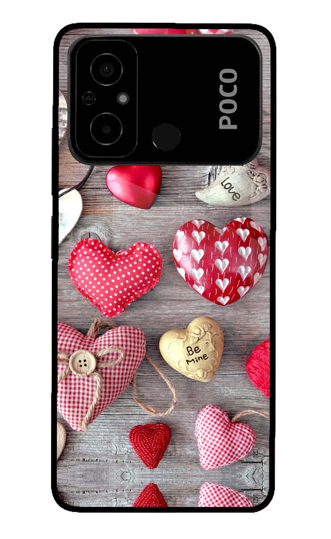 Love Wallpaper Poco C55 Glass Case - Love Wallpaper Poco C55 Glass Case Love Wallpaper Poco C55 Glass Case