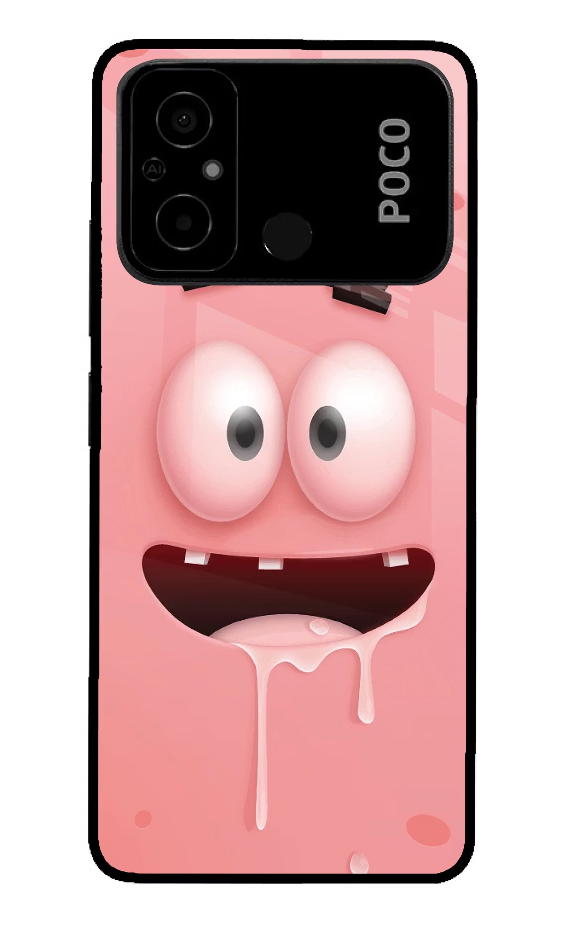 Sponge 2 Poco C55 Glass Case - Sponge 2 Poco C55 Glass Case Sponge 2 Poco C55 Glass Case