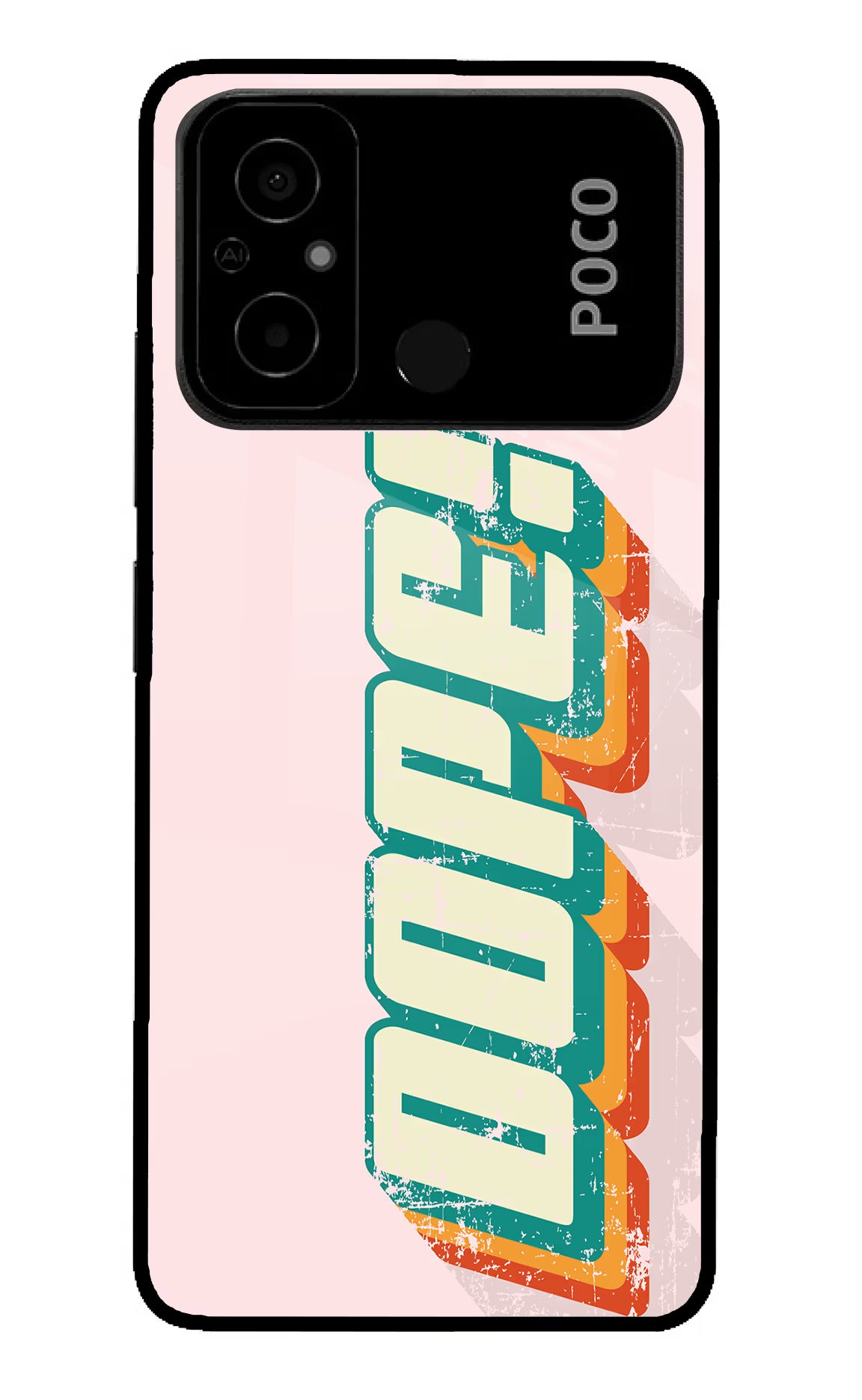 Dope Poco C55 Glass Case - Dope Poco C55 Glass Case Dope Poco C55 Glass Case
