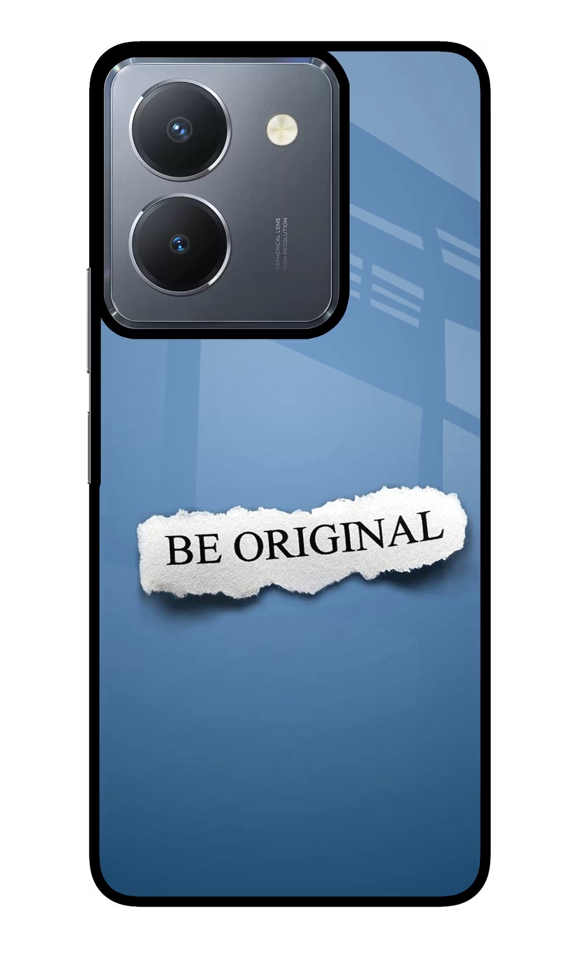 Be Original Vivo Y36 Glass Case - Be Original Vivo Y36 Glass Case Be Original Vivo Y36 Glass Case