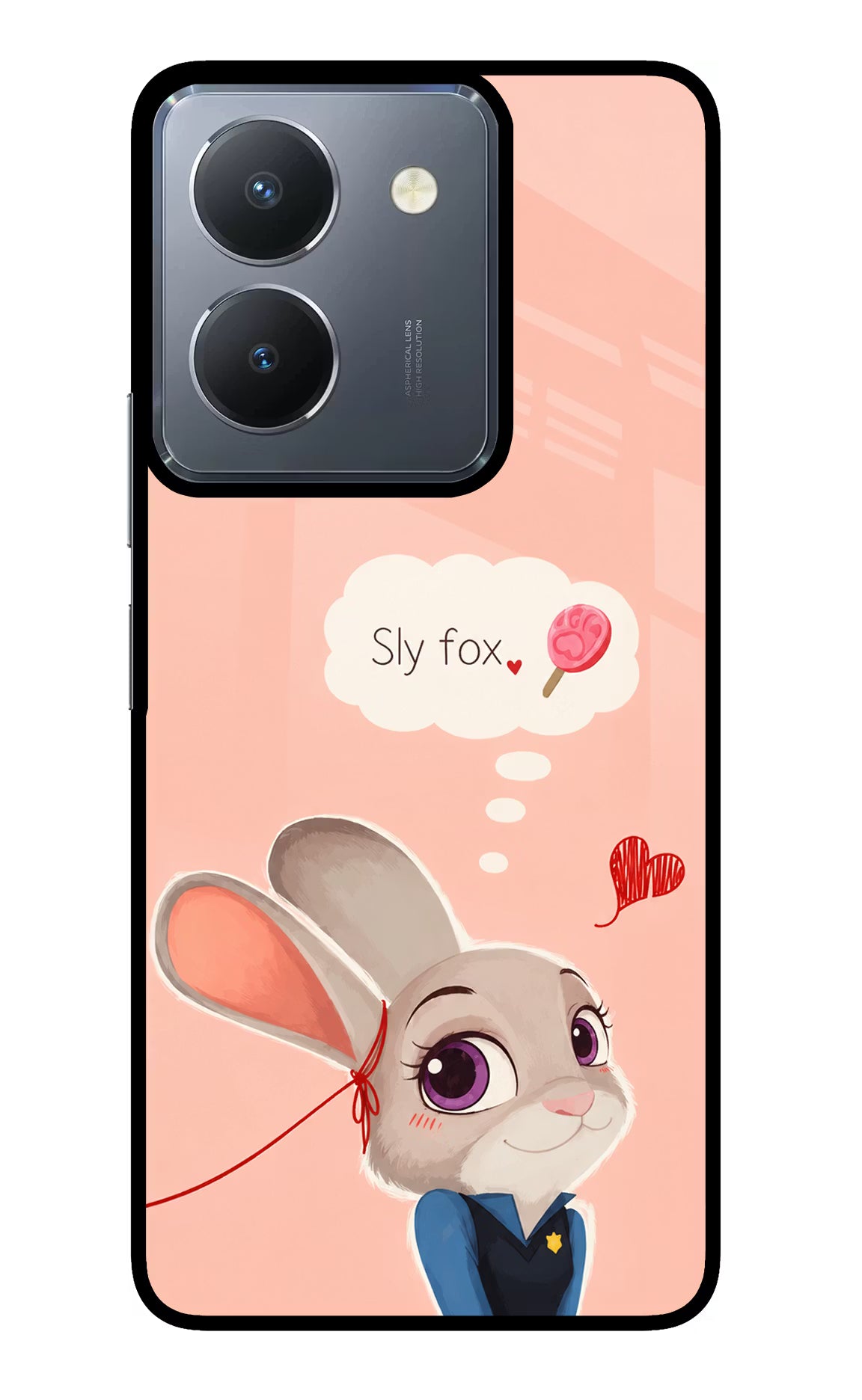 Judy Charm Vivo Y36 Glass Case - Judy Charm Vivo Y36 Glass Case Judy Charm Vivo Y36 Glass Case