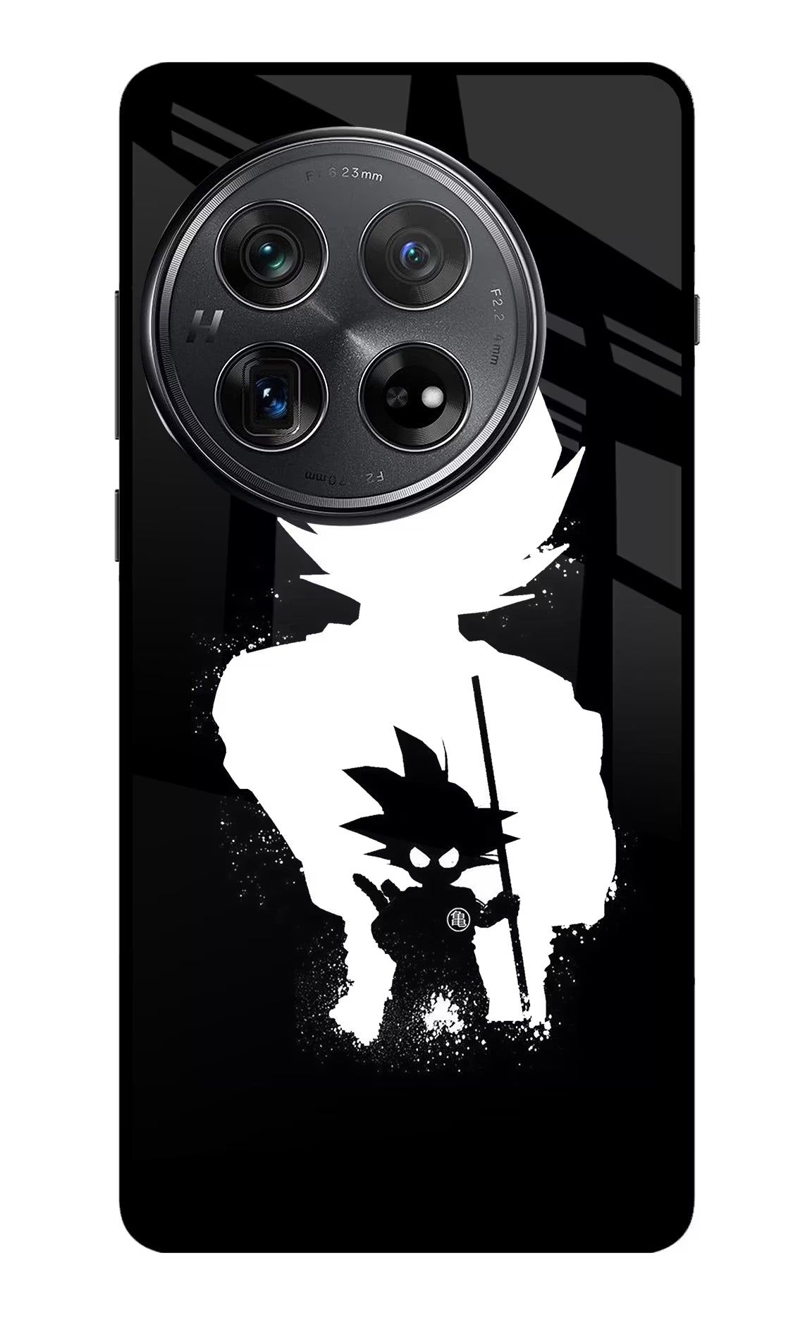 Goku Shadow Oneplus 12 Glass Case - Goku Shadow Oneplus 12 Glass Case Goku Shadow Oneplus 12 Glass Case