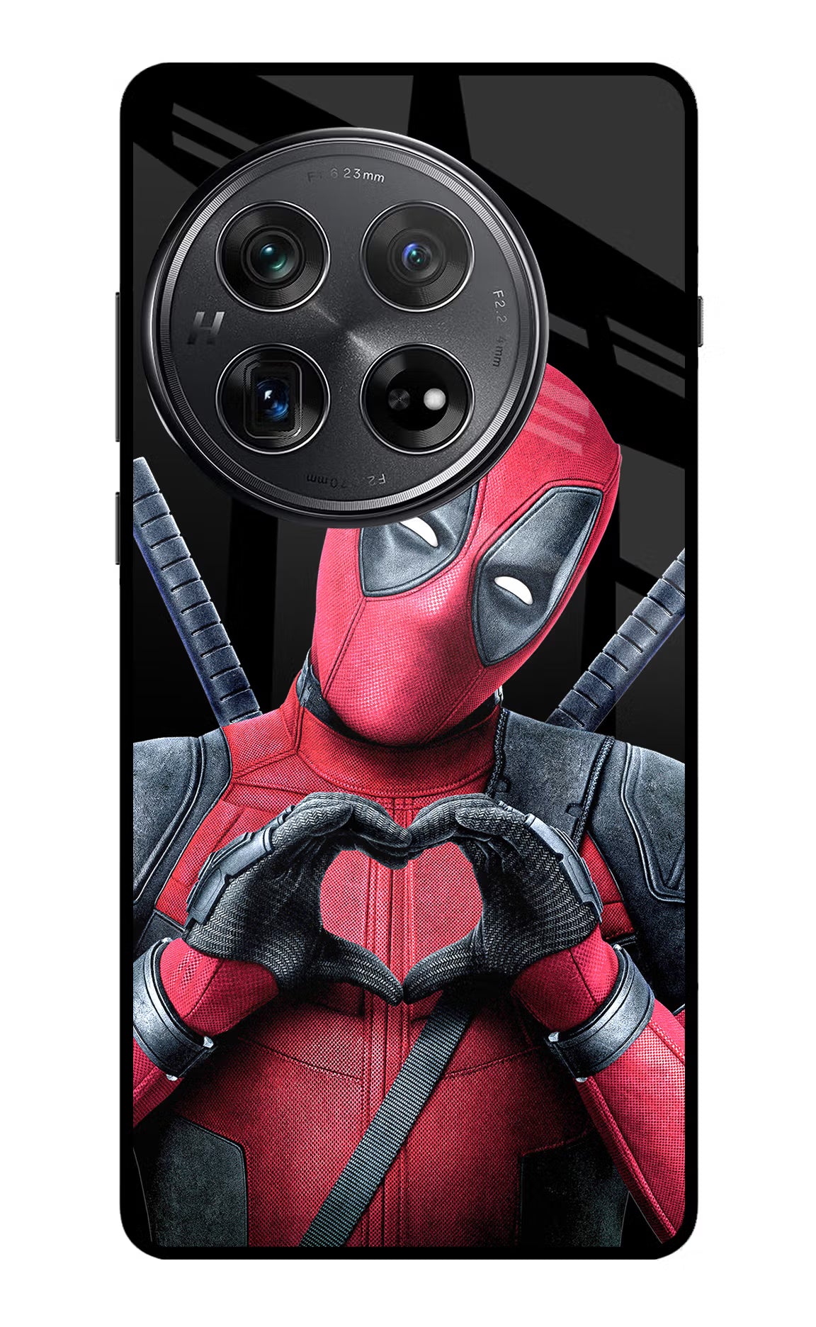 Deadpool Oneplus 12 Glass Case - Deadpool Oneplus 12 Glass Case Deadpool Oneplus 12 Glass Case