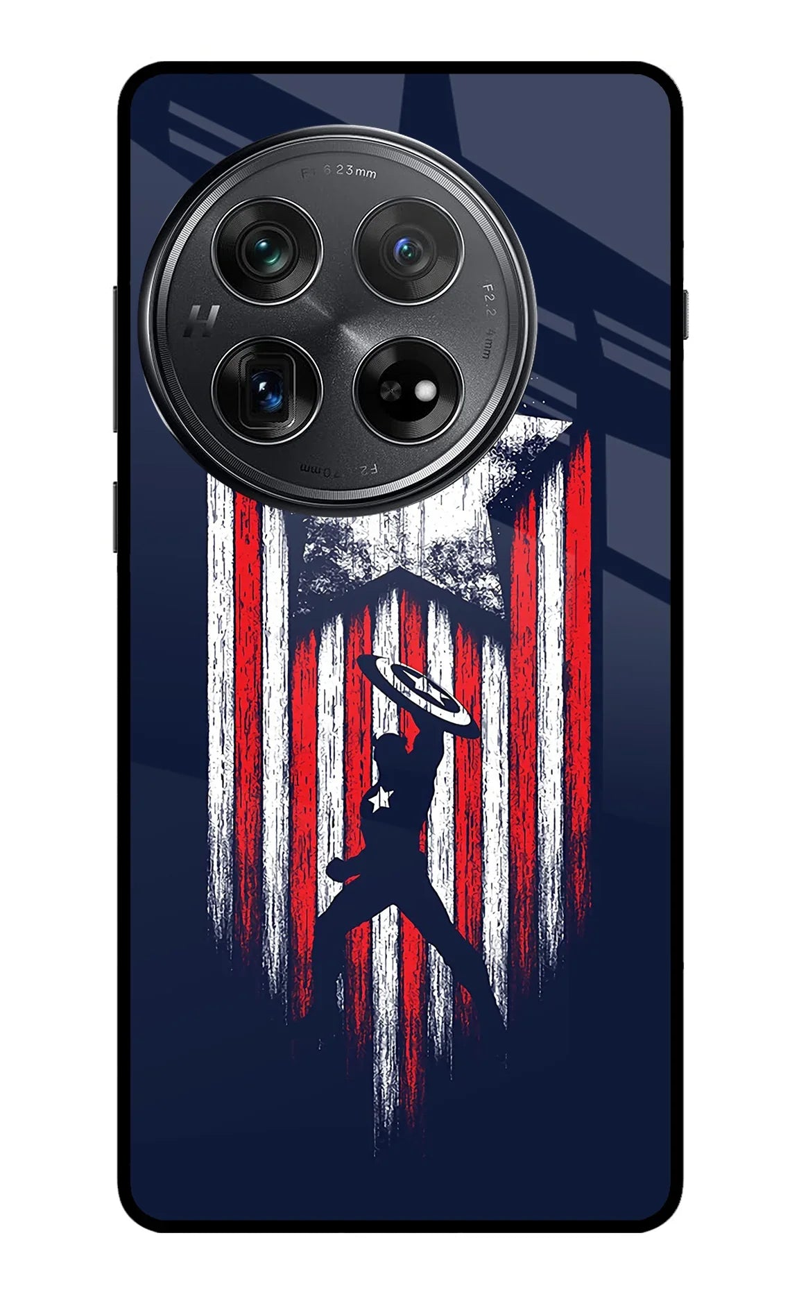 Captain America Marvel Art Oneplus 12 Glass Case - Captain America Marvel Art Oneplus 12 Glass Case Captain America Marvel Art Oneplus 12 Glass Case
