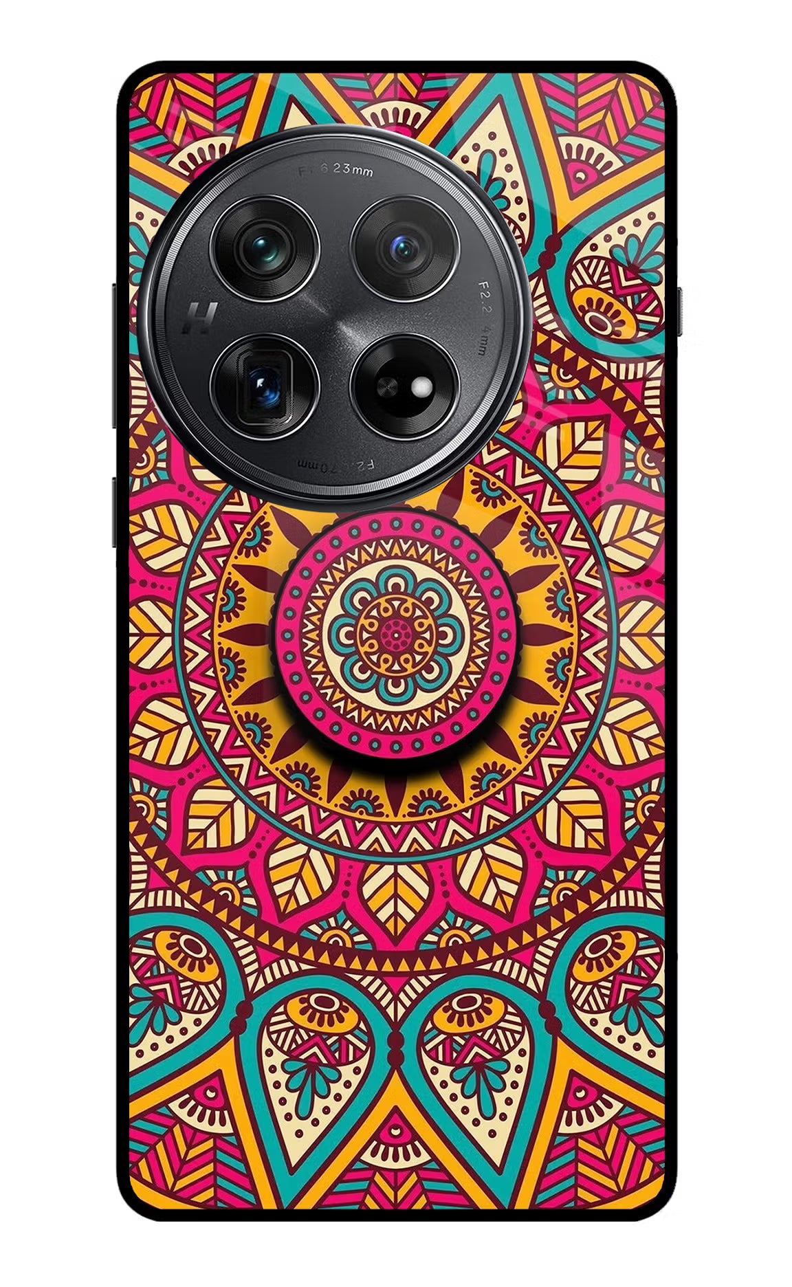 Mandala Oneplus 12 Glass Case - Mandala Oneplus 12 Glass Case Mandala Oneplus 12 Glass Case
