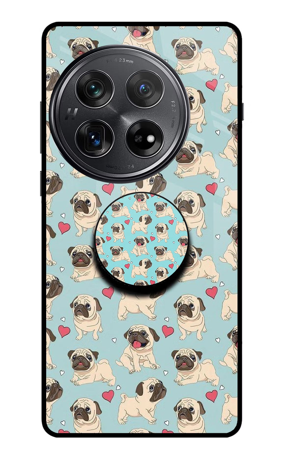Pug Dog Oneplus 12 Glass Case - Pug Dog Oneplus 12 Glass Case Pug Dog Oneplus 12 Glass Case
