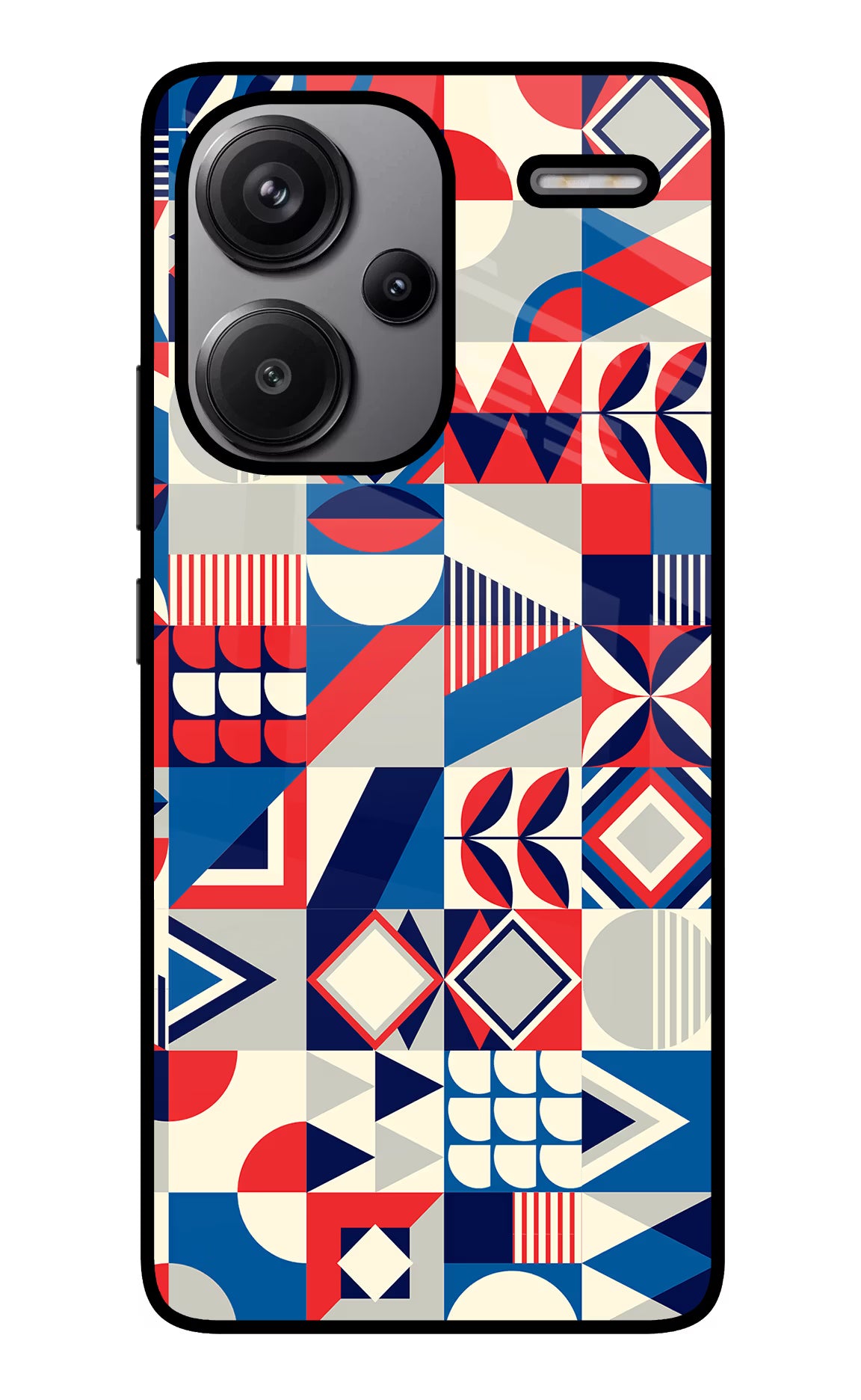 Colorful Pattern Redmi Note 13 Pro+ 5G Glass Case - Colorful Pattern Redmi Note 13 Pro+ 5G Glass Case Colorful Pattern Redmi Note 13 Pro+ 5G Glass Case