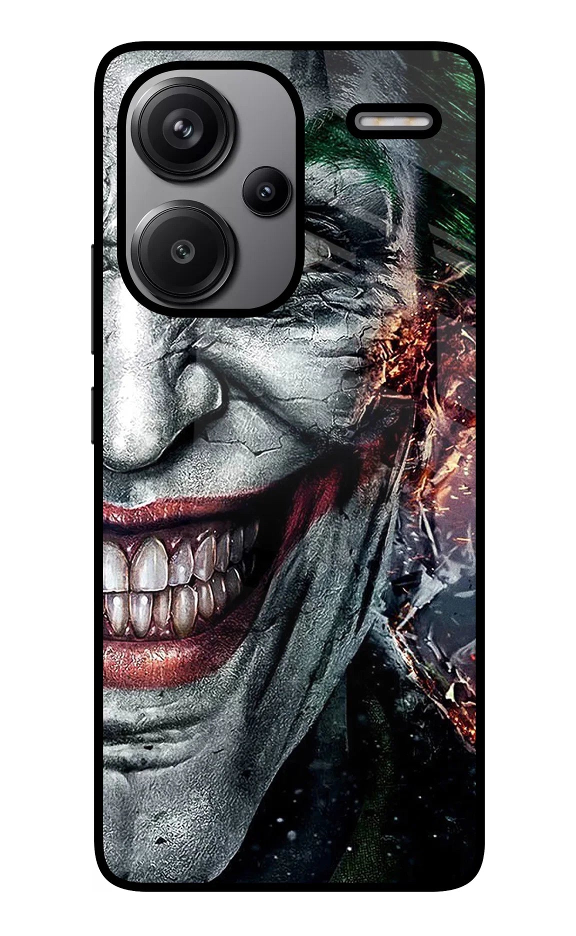 Joker Cam Redmi Note 13 Pro+ 5G Glass Case - Joker Cam Redmi Note 13 Pro+ 5G Glass Case Joker Cam Redmi Note 13 Pro+ 5G Glass Case