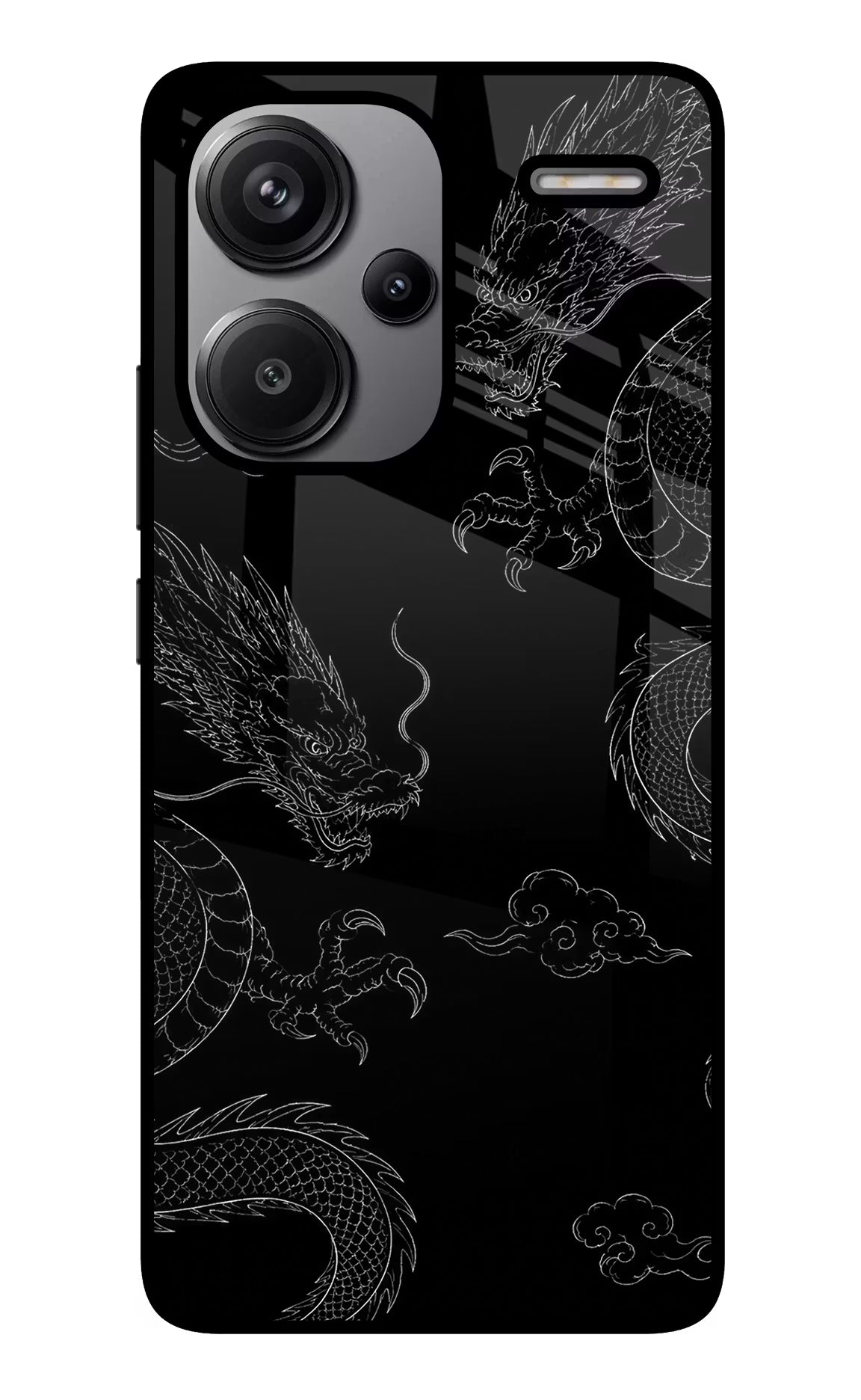 Twin Dragons Redmi Note 13 Pro+ 5G Glass Case - Twin Dragons Redmi Note 13 Pro+ 5G Glass Case Twin Dragons Redmi Note 13 Pro+ 5G Glass Case