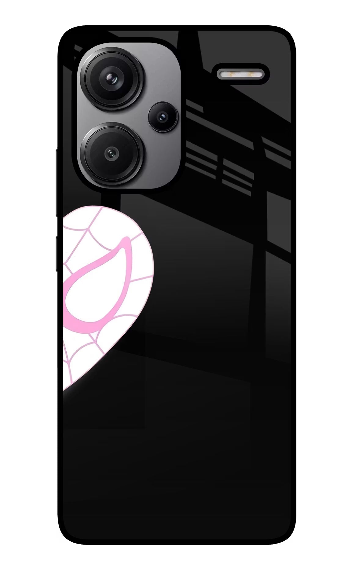 Gwen Mask Redmi Note 13 Pro+ 5G Glass Case - Gwen Mask Redmi Note 13 Pro+ 5G Glass Case Gwen Mask Redmi Note 13 Pro+ 5G Glass Case