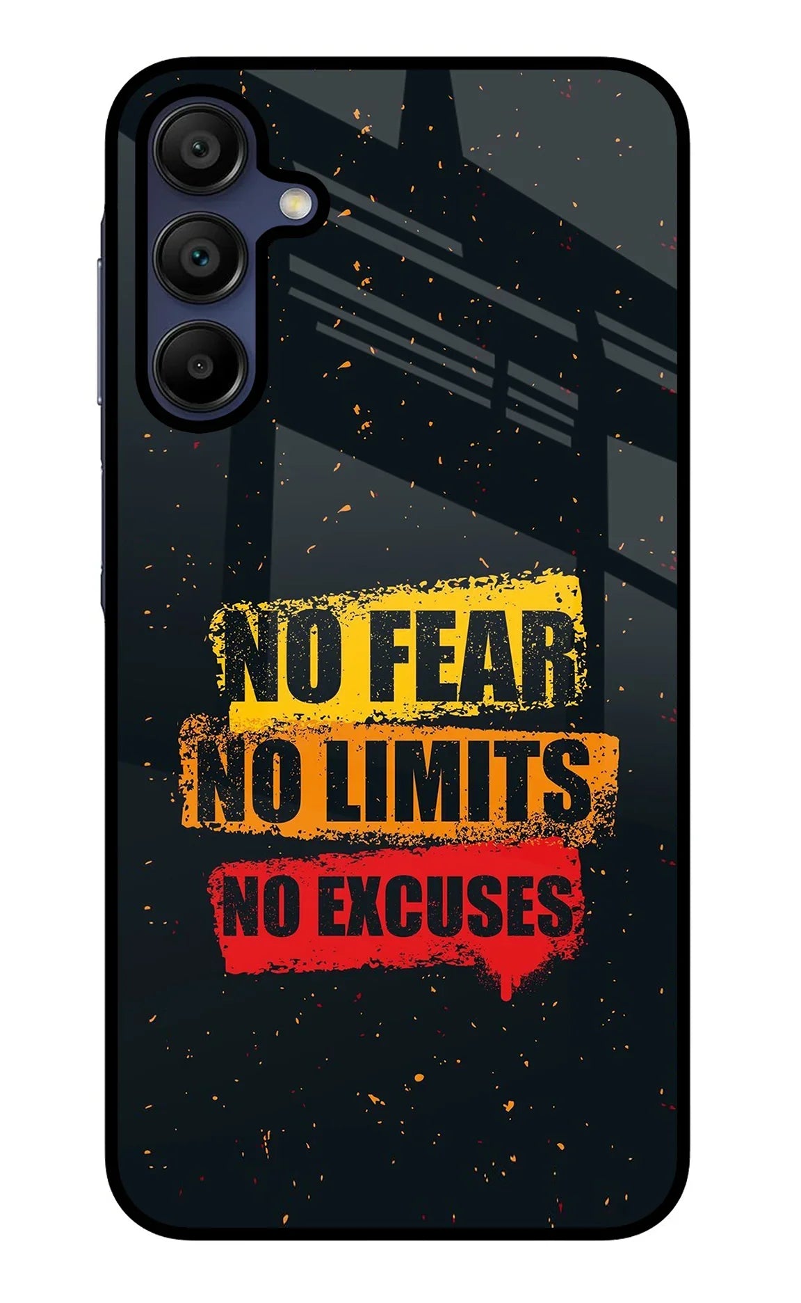 No Fear No Limits No Excuse Samsung A15 5G Glass Case - No Fear No Limits No Excuse Samsung A15 5G Glass Case No Fear No Limits No Excuse Samsung A15 5G Glass Case