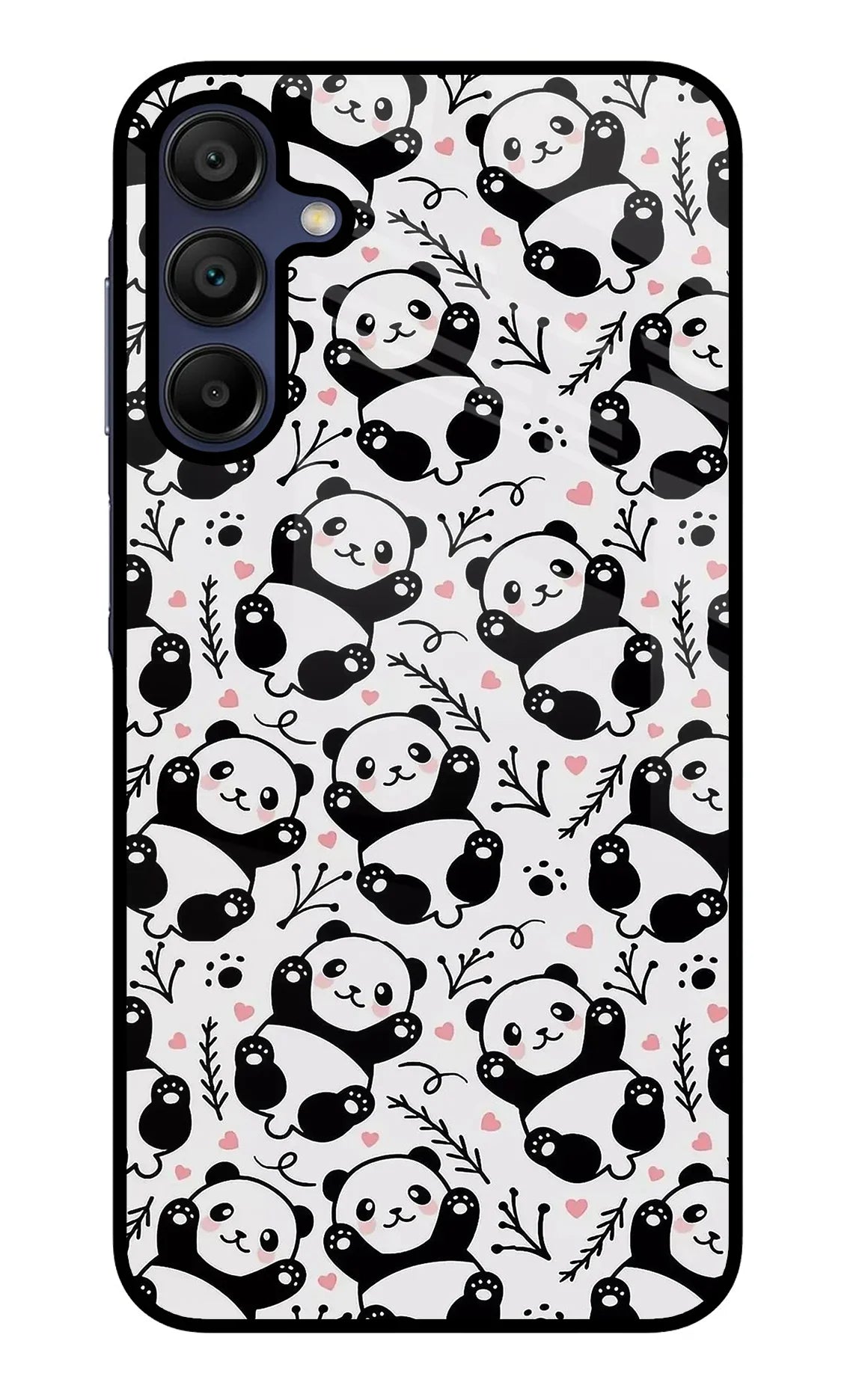 Cute Panda Samsung A15 5G Glass Case - Cute Panda Samsung A15 5G Glass Case Cute Panda Samsung A15 5G Glass Case