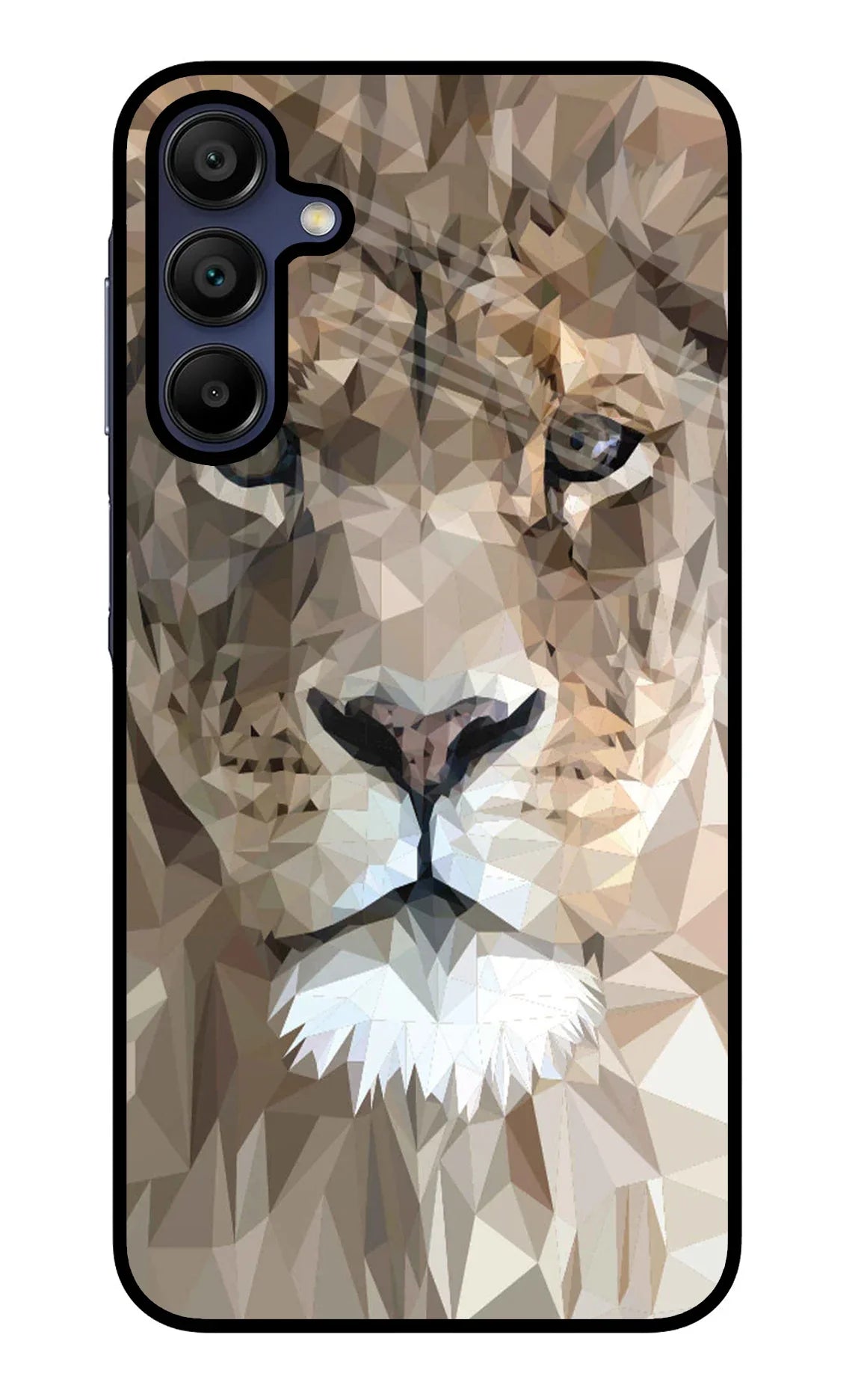 Lion Art Samsung A15 5G Glass Case - Lion Art Samsung A15 5G Glass Case Lion Art Samsung A15 5G Glass Case