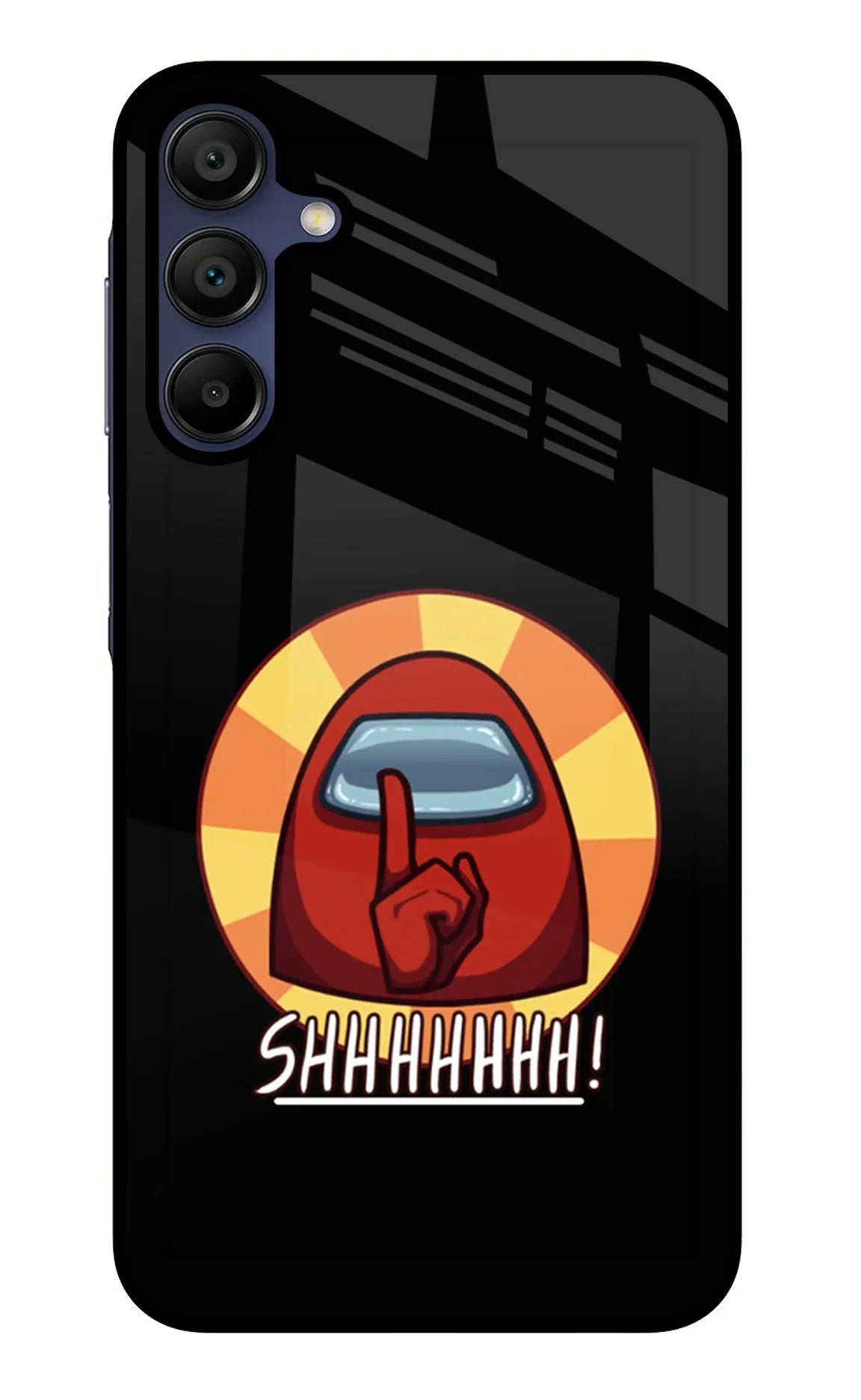 Among Us Shhh! Samsung A15 5G Glass Case - Among Us Shhh! Samsung A15 5G Glass Case Among Us Shhh! Samsung A15 5G Glass Case