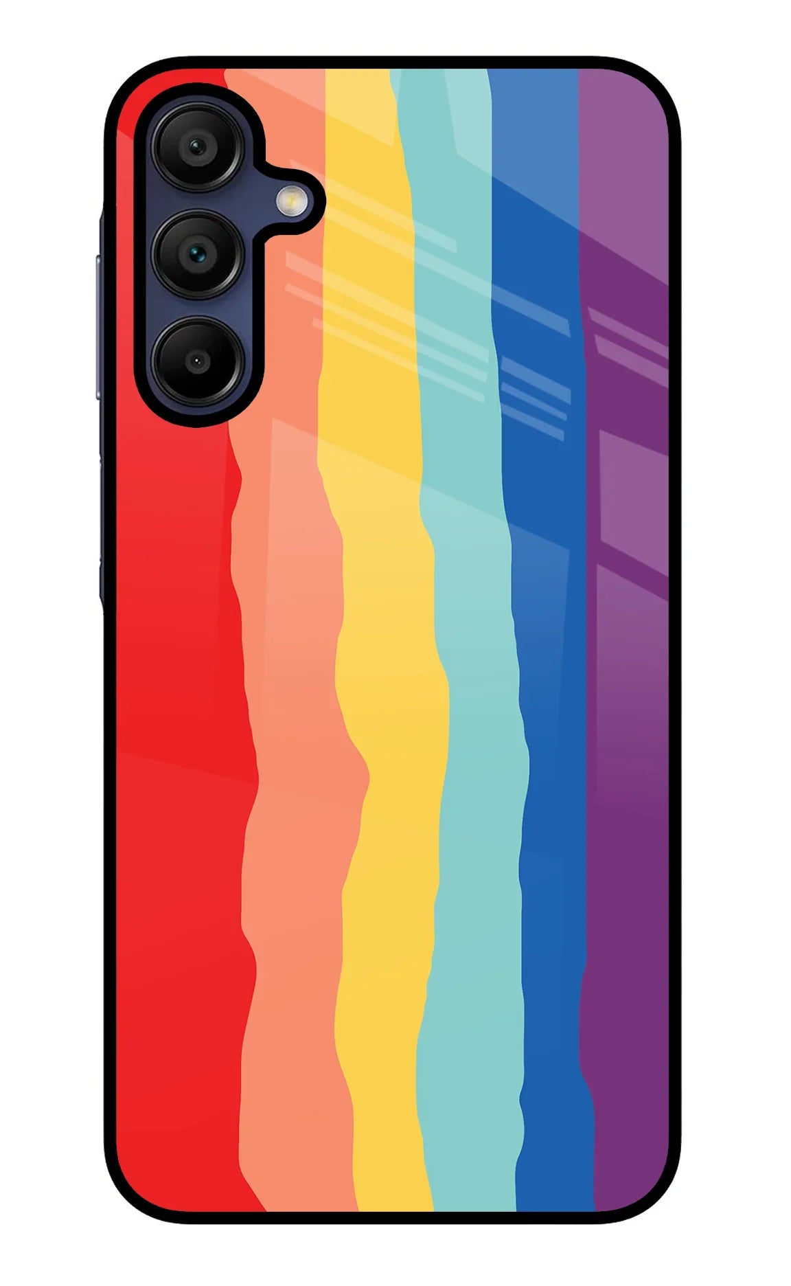 Rainbow Samsung A15 5G Glass Case - Rainbow Samsung A15 5G Glass Case Rainbow Samsung A15 5G Glass Case