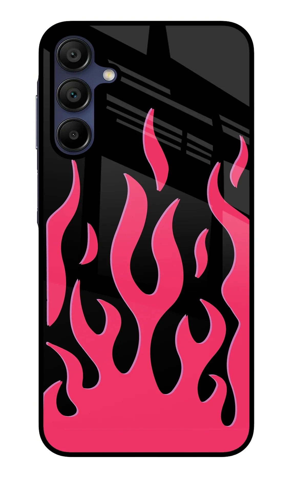 Fire Flames Samsung A15 5G Glass Case - Fire Flames Samsung A15 5G Glass Case Fire Flames Samsung A15 5G Glass Case