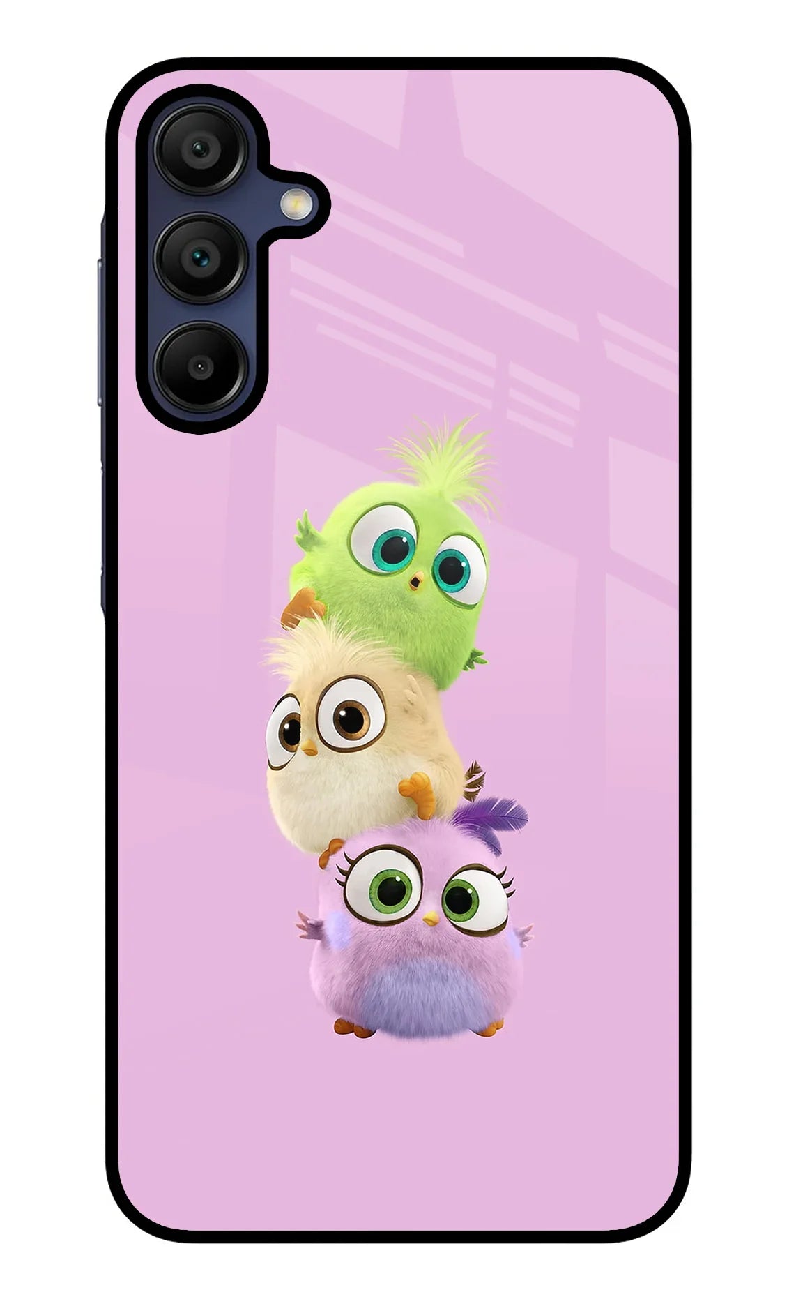 Cute Little Birds Samsung A15 5G Glass Case - Cute Little Birds Samsung A15 5G Glass Case Cute Little Birds Samsung A15 5G Glass Case