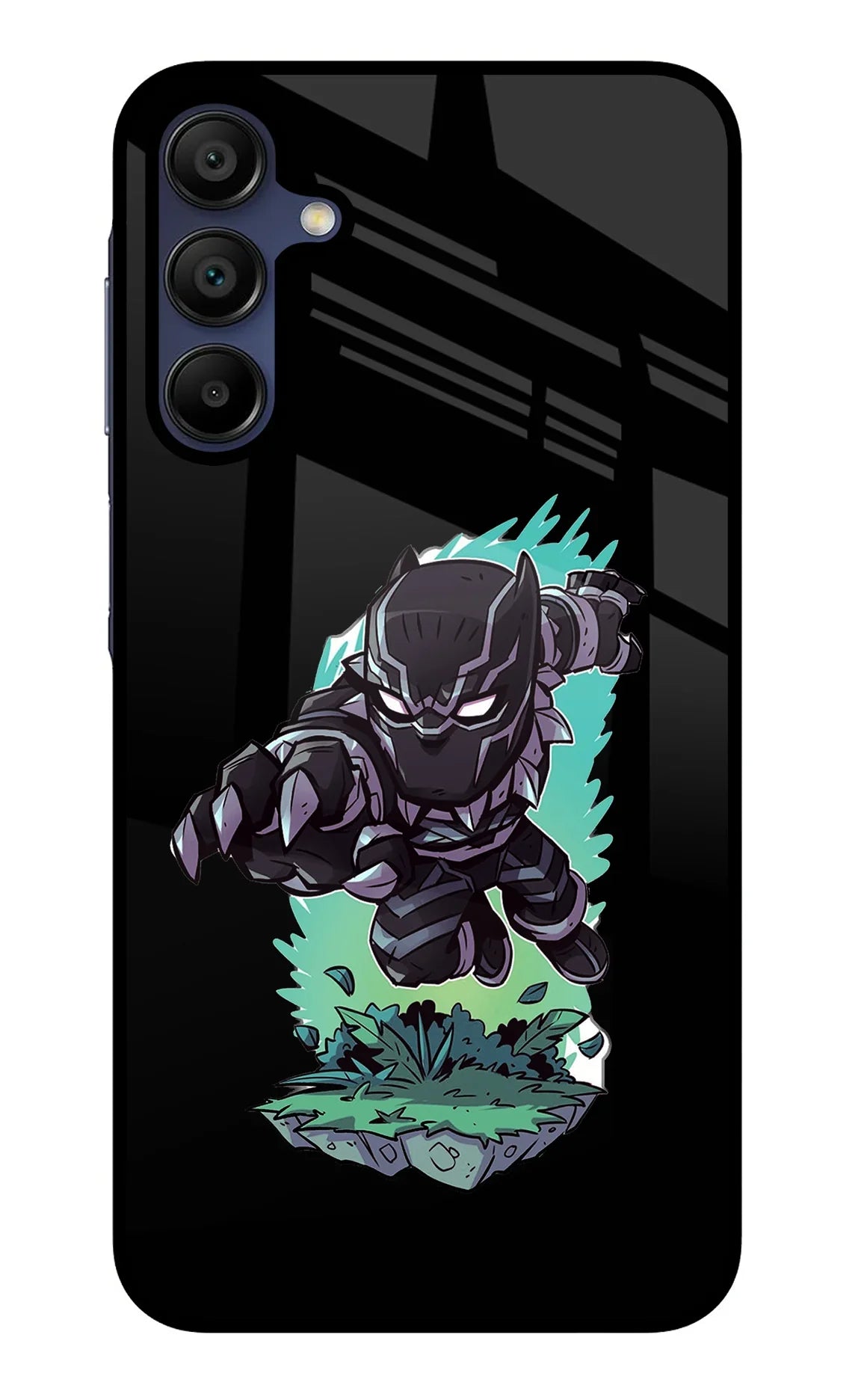 Black Panther Samsung A15 5G Glass Case - Black Panther Samsung A15 5G Glass Case Black Panther Samsung A15 5G Glass Case