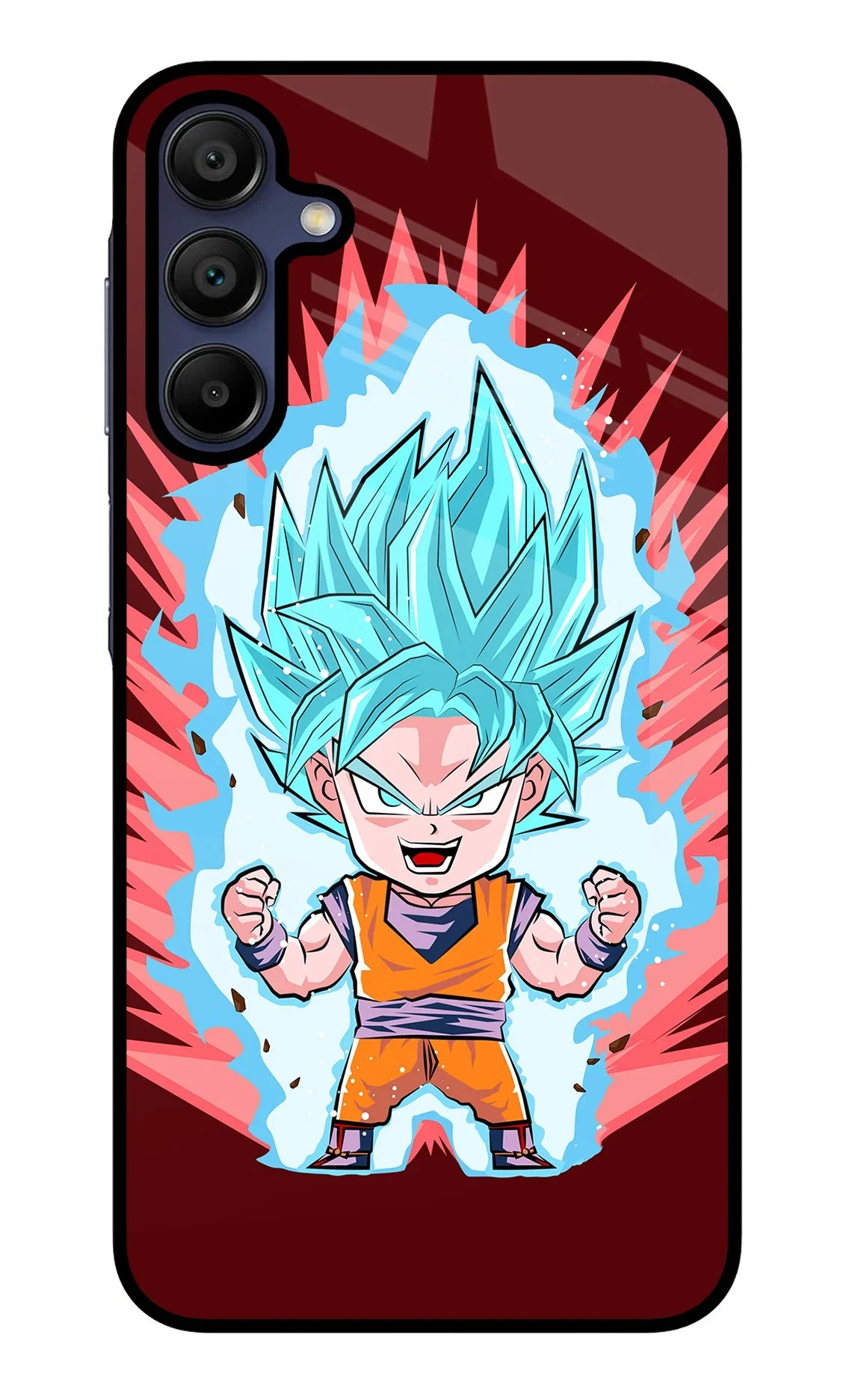 Goku Little Samsung A15 5G Glass Case - Goku Little Samsung A15 5G Glass Case Goku Little Samsung A15 5G Glass Case
