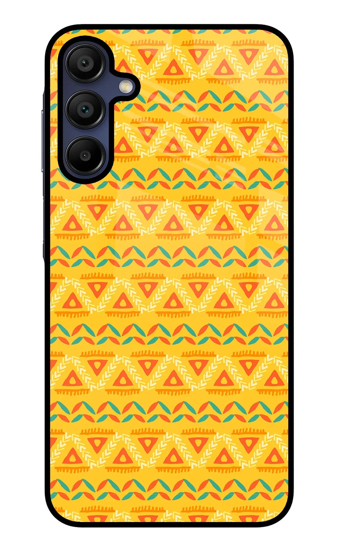 Tribal Pattern Samsung A15 5G Glass Case - Tribal Pattern Samsung A15 5G Glass Case Tribal Pattern Samsung A15 5G Glass Case