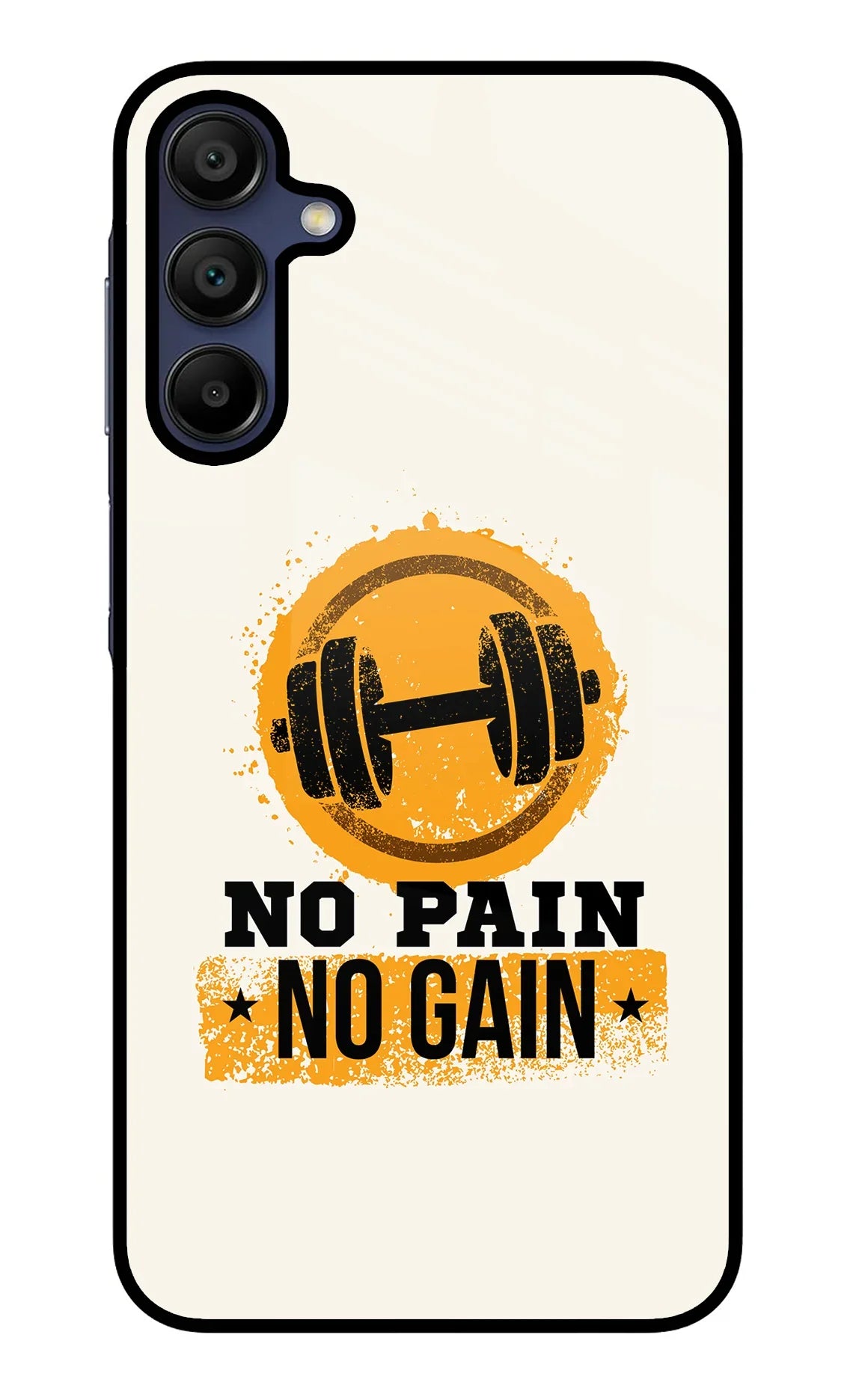 No Pain No Gain Samsung A15 5G Glass Case - No Pain No Gain Samsung A15 5G Glass Case No Pain No Gain Samsung A15 5G Glass Case