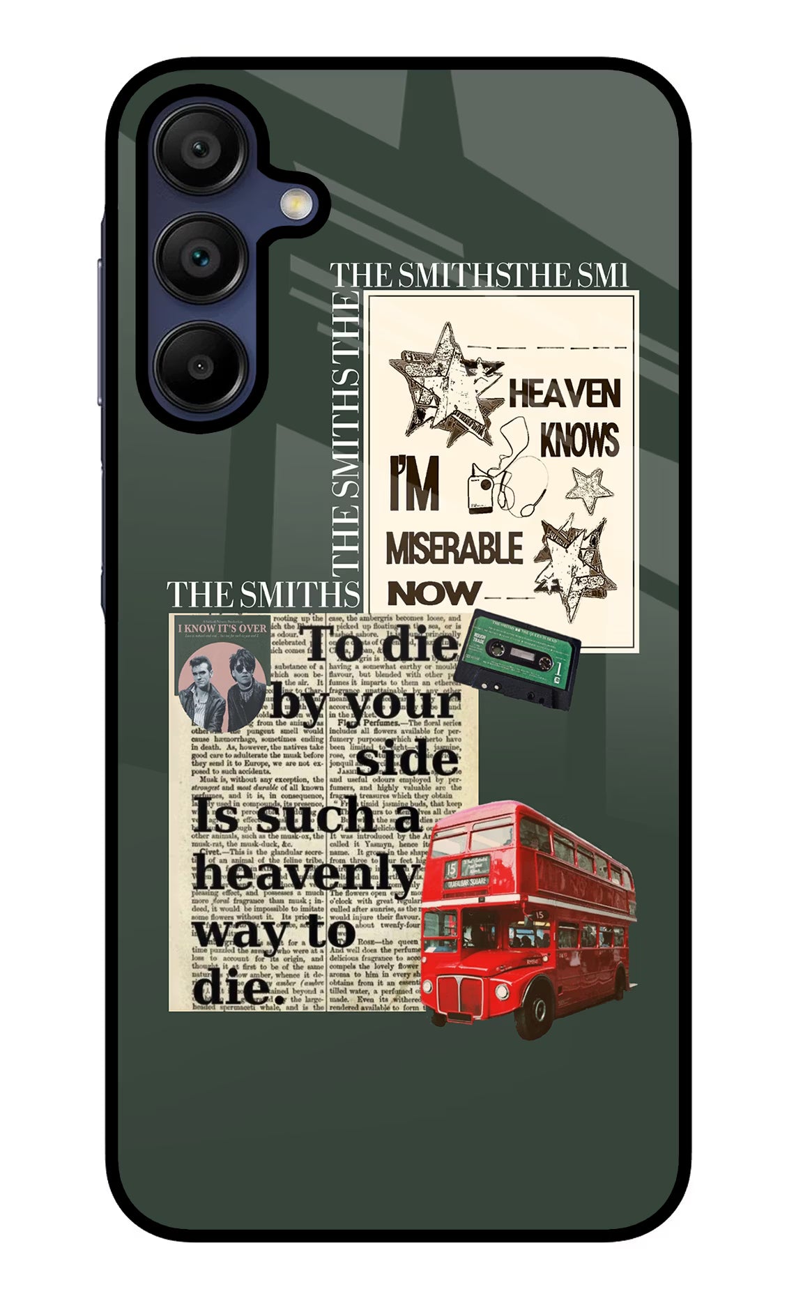 The Smiths Samsung A15 5G Glass Case - The Smiths Samsung A15 5G Glass Case The Smiths Samsung A15 5G Glass Case