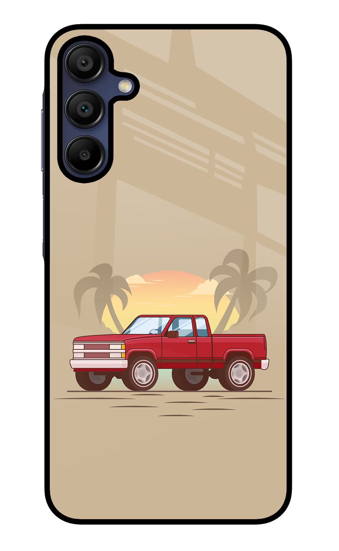 Desert Classic Drive Samsung A15 5G Glass Case - Desert Classic Drive Samsung A15 5G Glass Case Desert Classic Drive Samsung A15 5G Glass Case