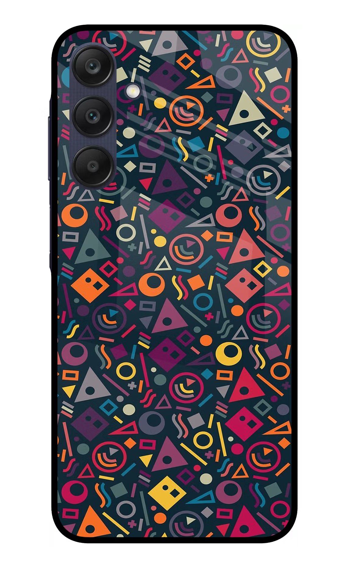 Geometric Abstract Samsung A25 5G Glass Case - Geometric Abstract Samsung A25 5G Glass Case Geometric Abstract Samsung A25 5G Glass Case