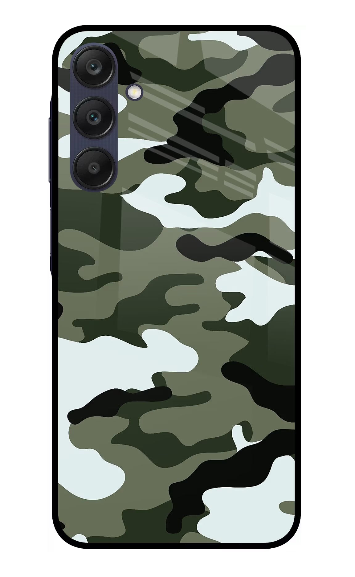 Camouflage Samsung A25 5G Glass Case - Camouflage Samsung A25 5G Glass Case Camouflage Samsung A25 5G Glass Case