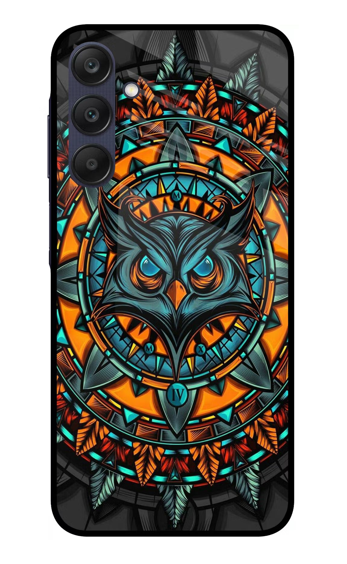 Angry Owl Art Samsung A25 5G Glass Case - Angry Owl Art Samsung A25 5G Glass Case Angry Owl Art Samsung A25 5G Glass Case