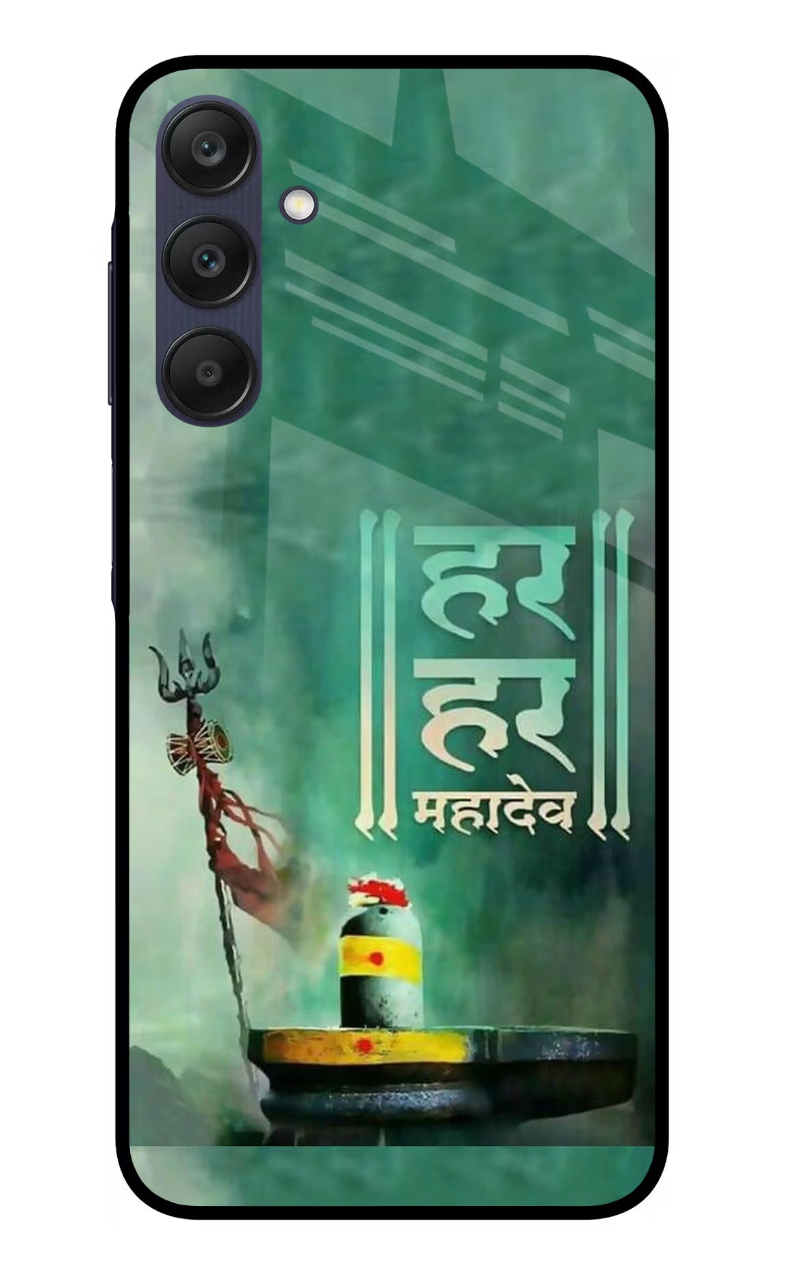 Har Har Mahadev Shivling Samsung A25 5G Glass Case - Har Har Mahadev Shivling Samsung A25 5G Glass Case Har Har Mahadev Shivling Samsung A25 5G Glass Case