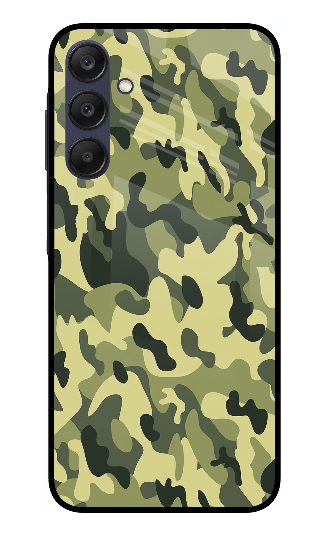 Camouflage Samsung A25 5G Glass Case - Camouflage Samsung A25 5G Glass Case Camouflage Samsung A25 5G Glass Case