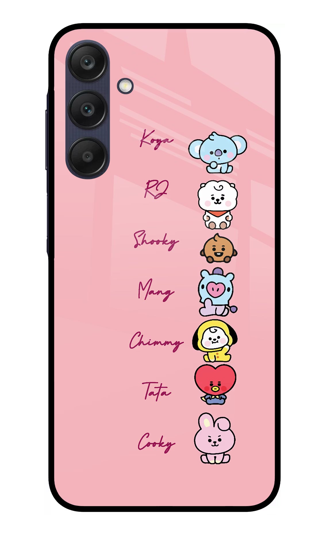 BTS names Samsung A25 5G Glass Case - BTS names Samsung A25 5G Glass Case BTS names Samsung A25 5G Glass Case
