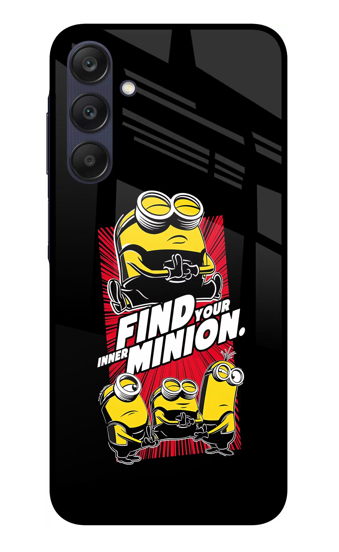 Find your inner Minion Samsung A25 5G Glass Case - Find your inner Minion Samsung A25 5G Glass Case Find your inner Minion Samsung A25 5G Glass Case