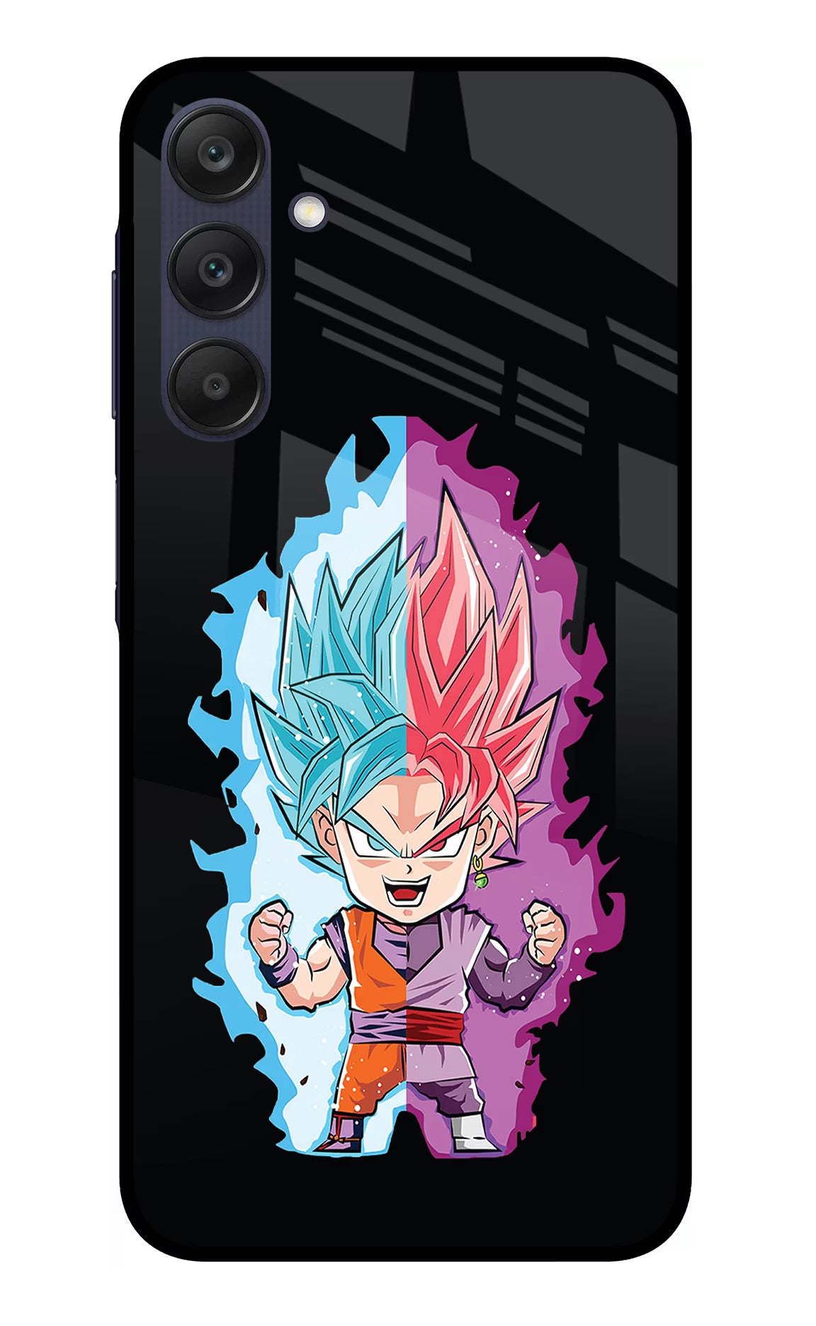Chota Goku Samsung A25 5G Glass Case - Chota Goku Samsung A25 5G Glass Case Chota Goku Samsung A25 5G Glass Case