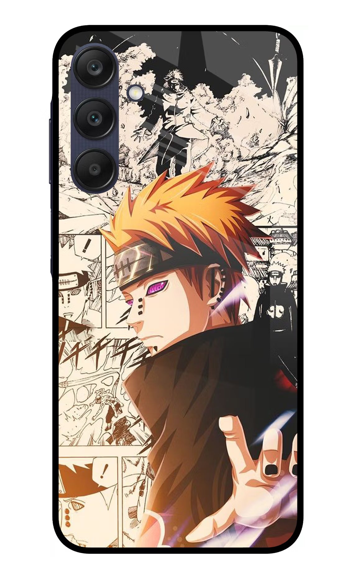 Pain Anime Samsung A25 5G Glass Case - Pain Anime Samsung A25 5G Glass Case Pain Anime Samsung A25 5G Glass Case