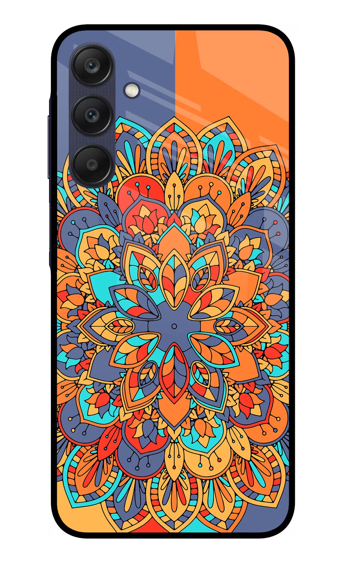 Color Mandala Samsung A25 5G Glass Case - Color Mandala Samsung A25 5G Glass Case Color Mandala Samsung A25 5G Glass Case
