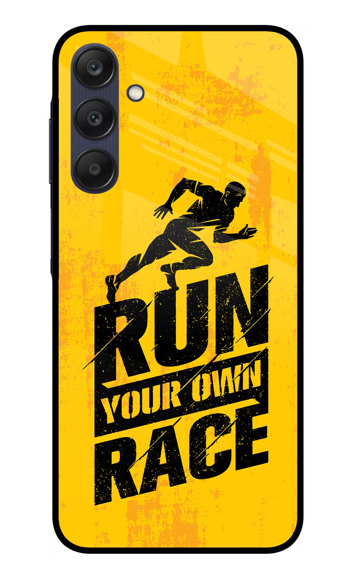 Run Your Own Race Samsung A25 5G Glass Case - Run Your Own Race Samsung A25 5G Glass Case Run Your Own Race Samsung A25 5G Glass Case