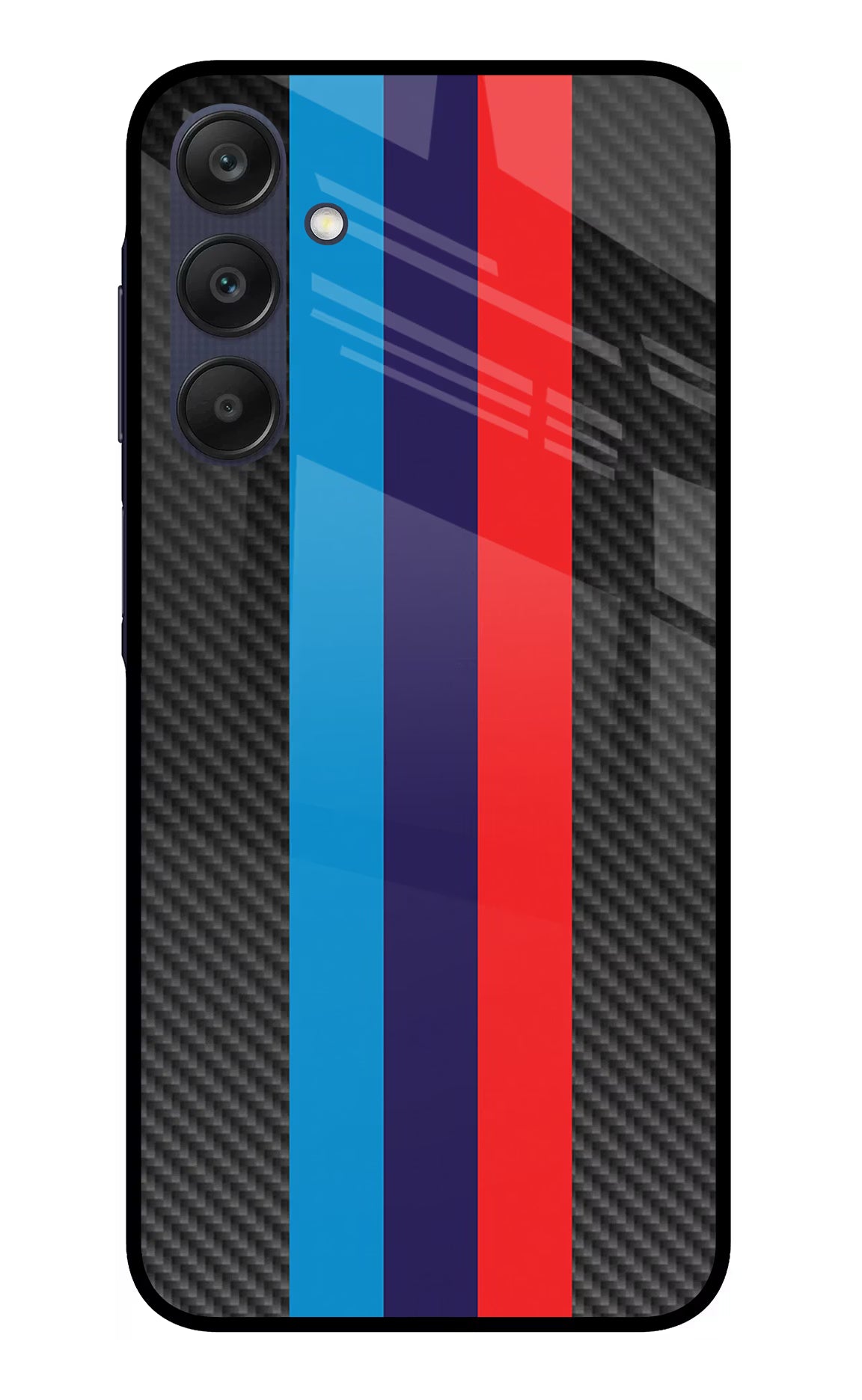 BMW Stripes Pattern Samsung A25 5G Glass Case - BMW Stripes Pattern Samsung A25 5G Glass Case BMW Stripes Pattern Samsung A25 5G Glass Case