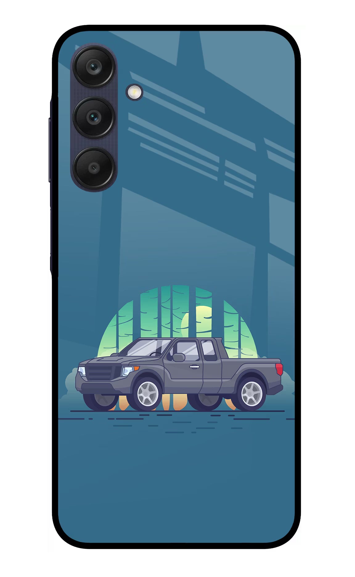 Retro Garage Vibe Samsung A25 5G Glass Case - Retro Garage Vibe Samsung A25 5G Glass Case Retro Garage Vibe Samsung A25 5G Glass Case