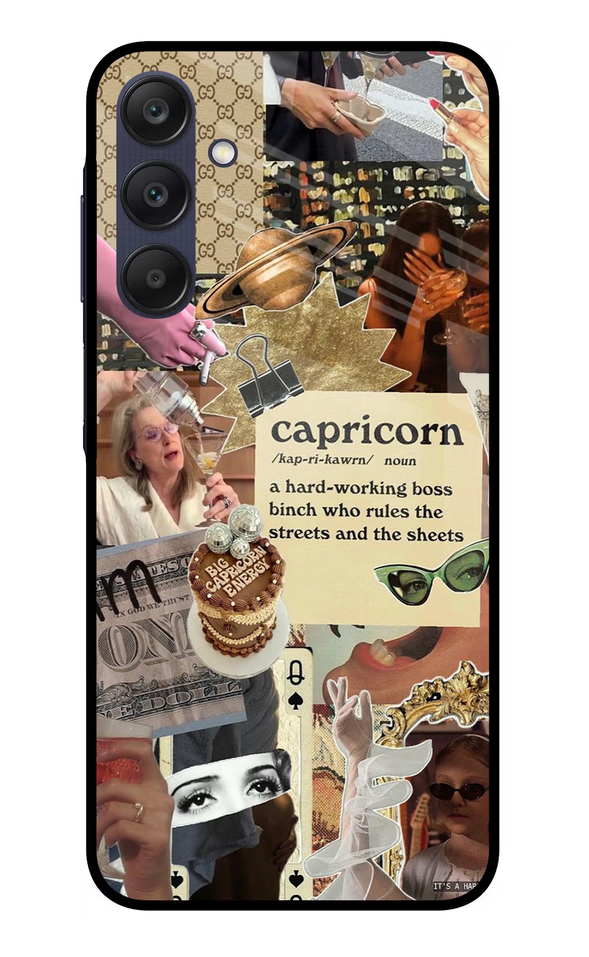 Capricorn Zodiac Samsung A25 5G Glass Case - Capricorn Zodiac Samsung A25 5G Glass Case Capricorn Zodiac Samsung A25 5G Glass Case