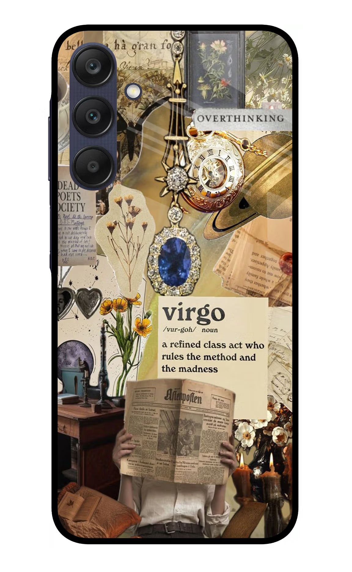Virgo Zodiac Samsung A25 5G Glass Case - Virgo Zodiac Samsung A25 5G Glass Case Virgo Zodiac Samsung A25 5G Glass Case