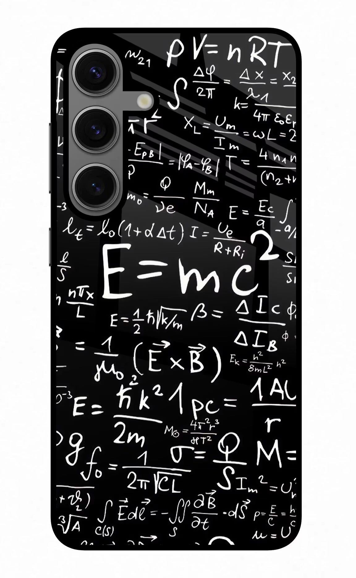 Physics Formula Samsung S24 Glass Case - Physics Formula Samsung S24 Glass Case Physics Formula Samsung S24 Glass Case