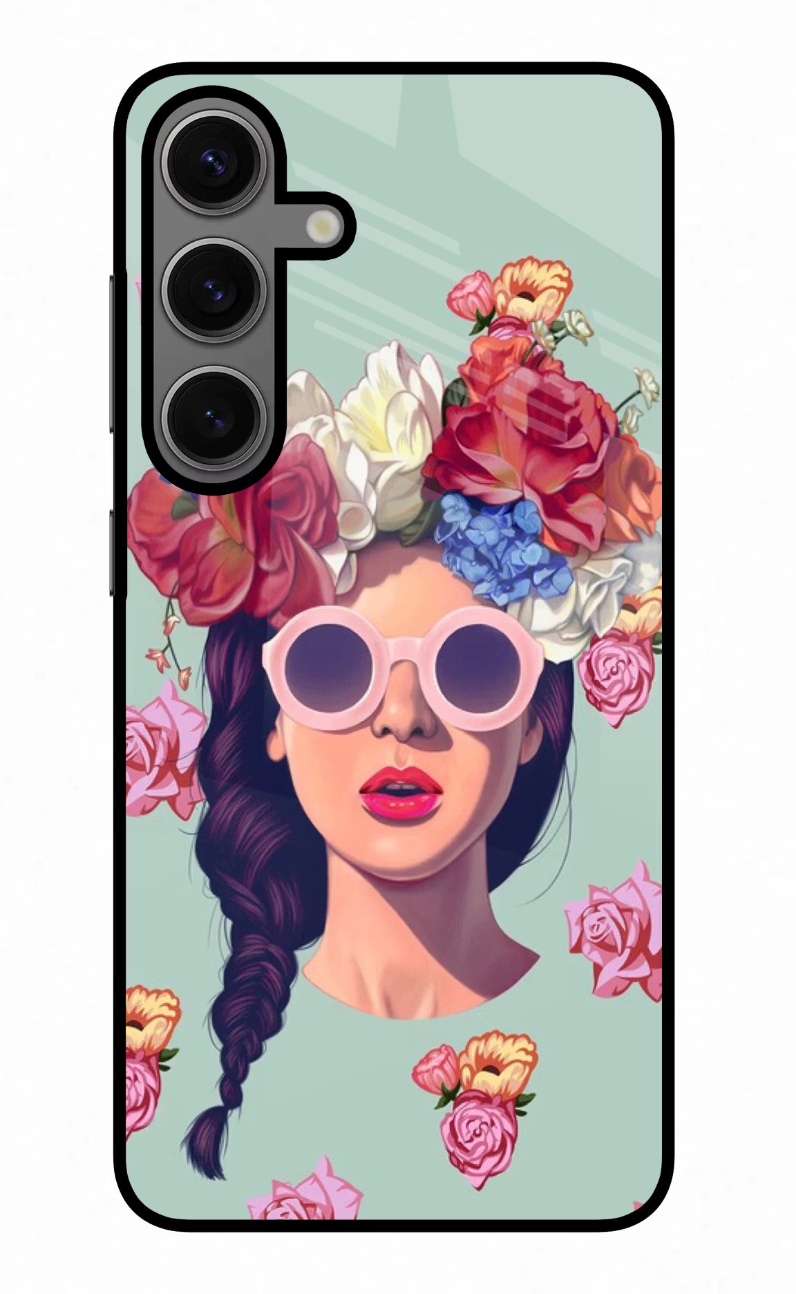 Pretty Girl Samsung S24 Glass Case - Pretty Girl Samsung S24 Glass Case Pretty Girl Samsung S24 Glass Case