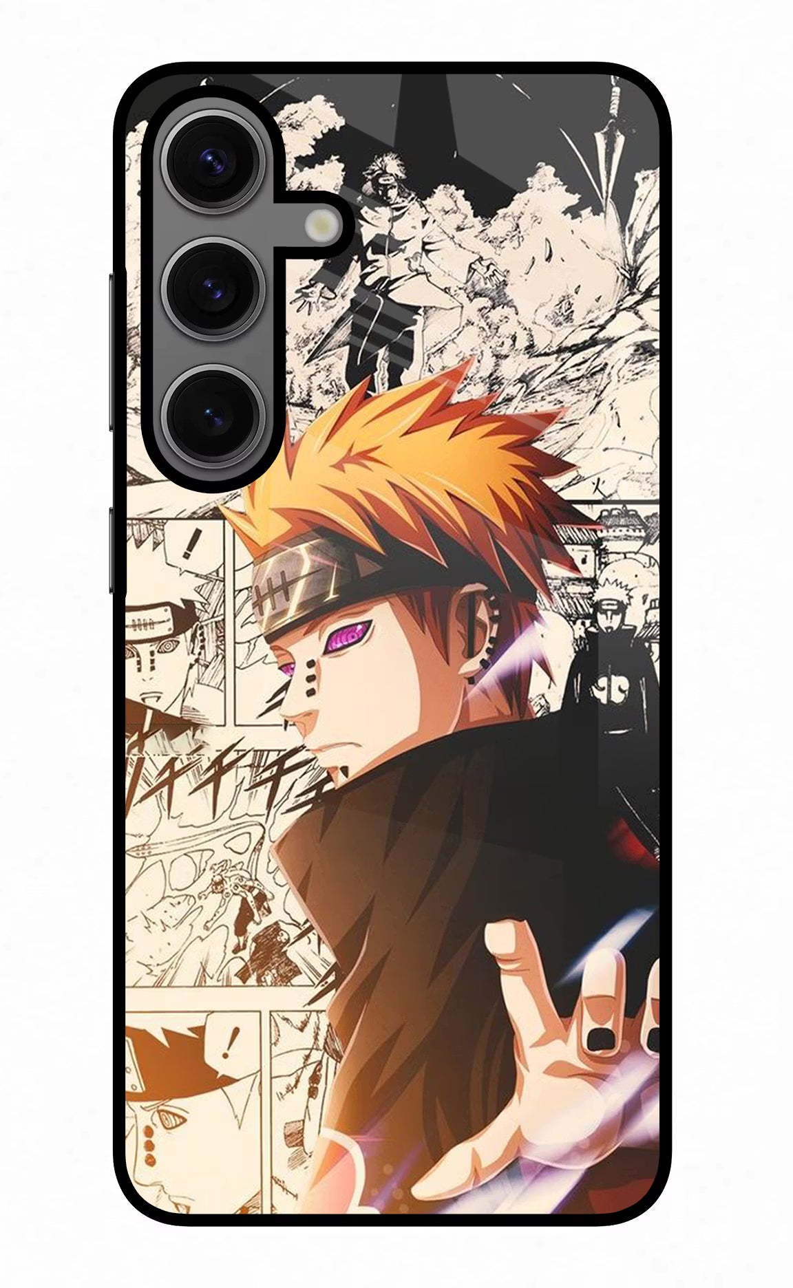 Pain Anime Samsung S24 Glass Case - Pain Anime Samsung S24 Glass Case Pain Anime Samsung S24 Glass Case