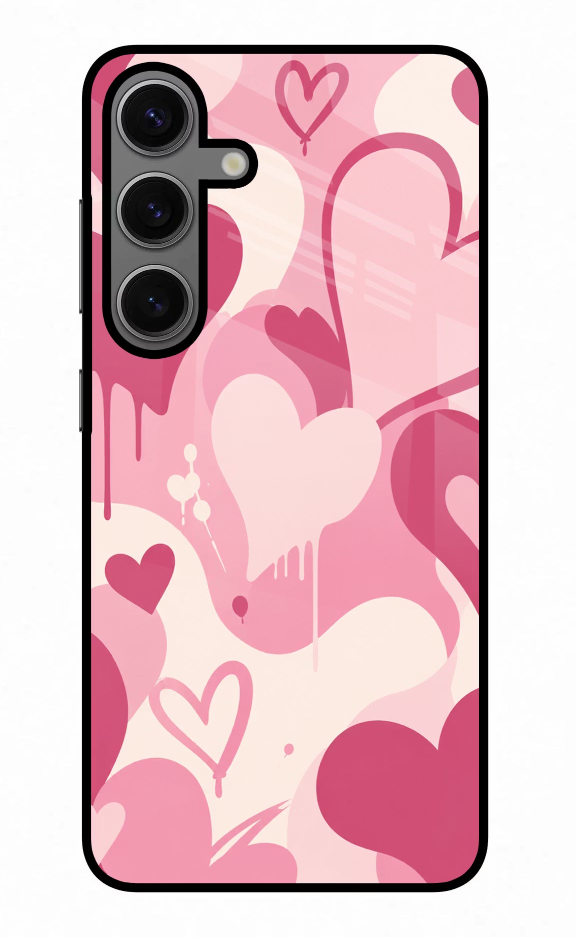 Hearty case Samsung S24 Glass Case - Hearty case Samsung S24 Glass Case Hearty case Samsung S24 Glass Case
